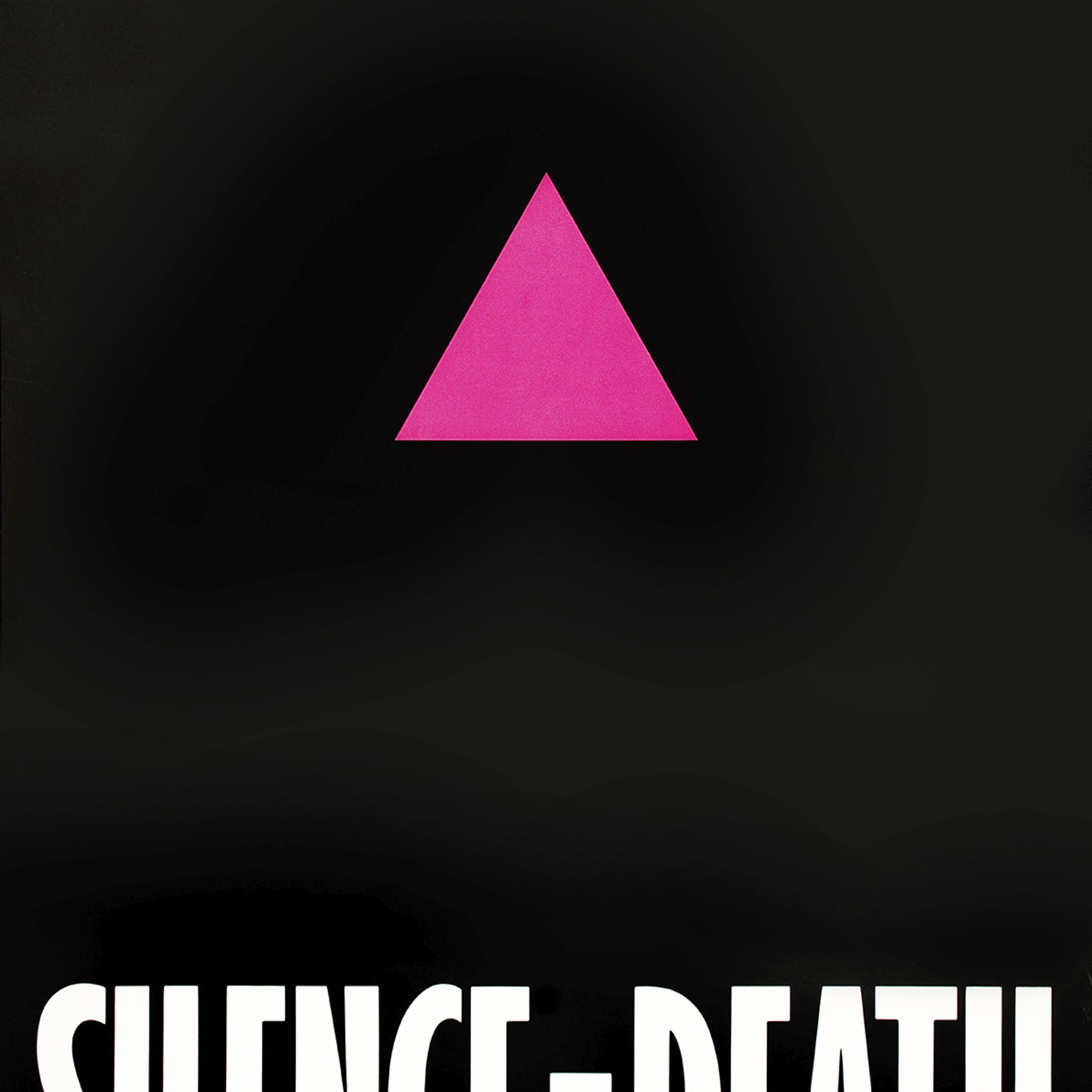 This poster, made by ACT UP, is undated, but the group <a href="http://www.actupny.org/reports/silencedeath.html">began</a> using this slogan in 1987.