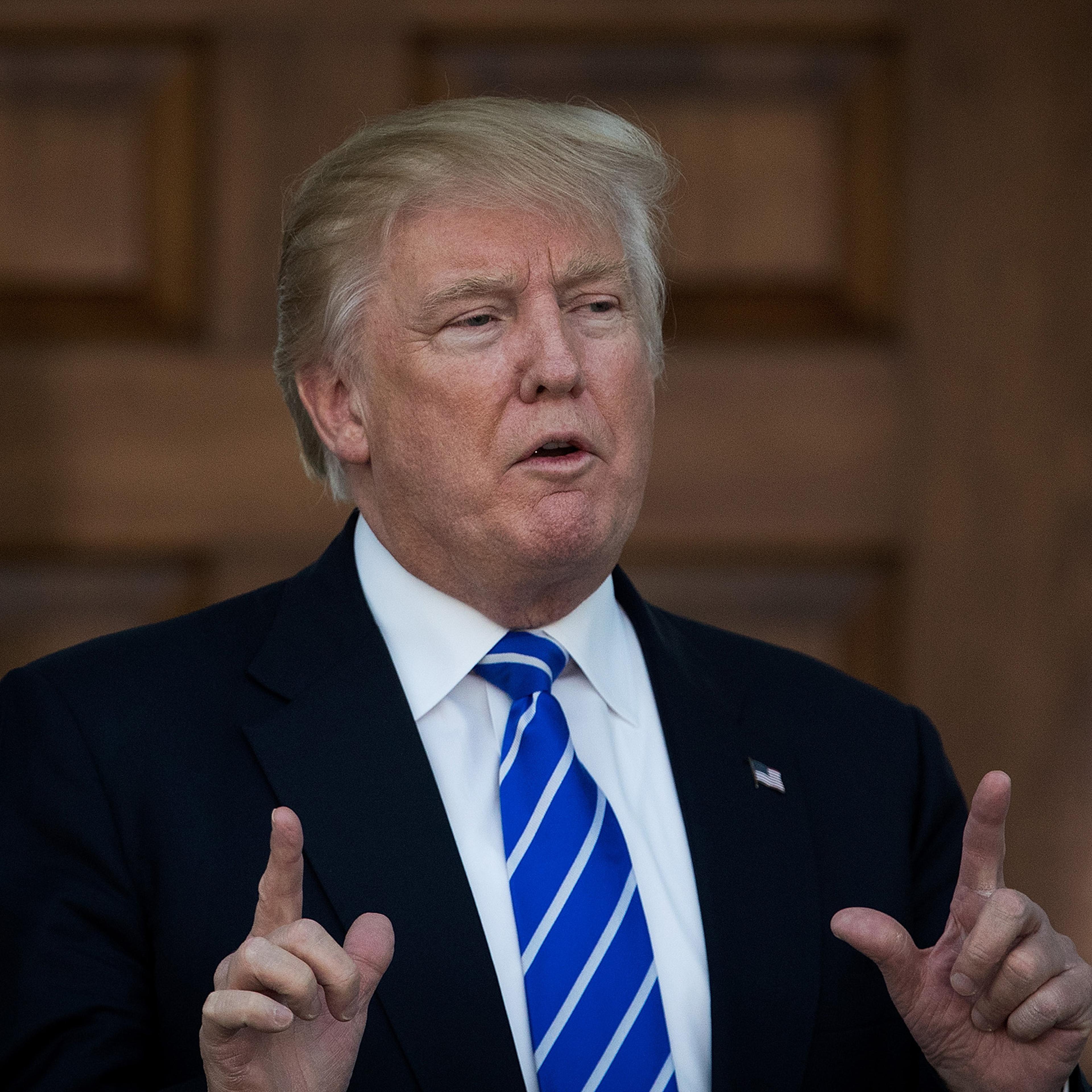 Donald Trump Holds Weekend Meetings In Bedminster, NJ