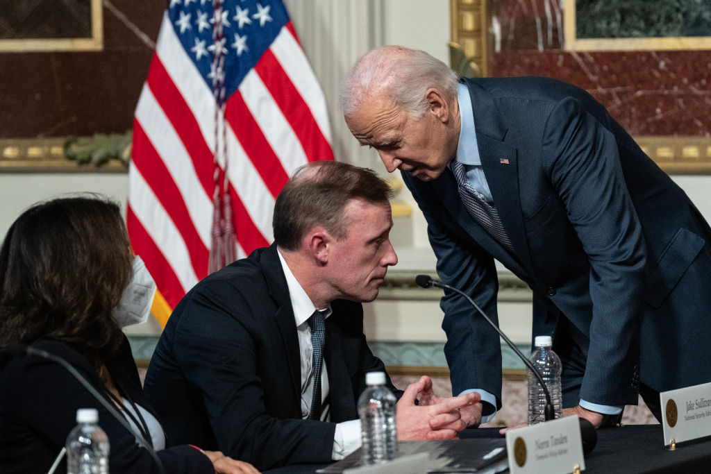 President Biden Attends Roundtable With Jewish Community Leaders At The White House