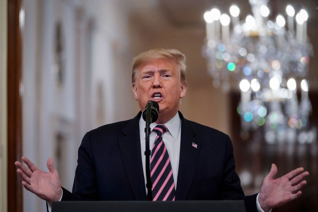 President Trump Delivers Statement On Senate Impeachment Trial's Acquittal