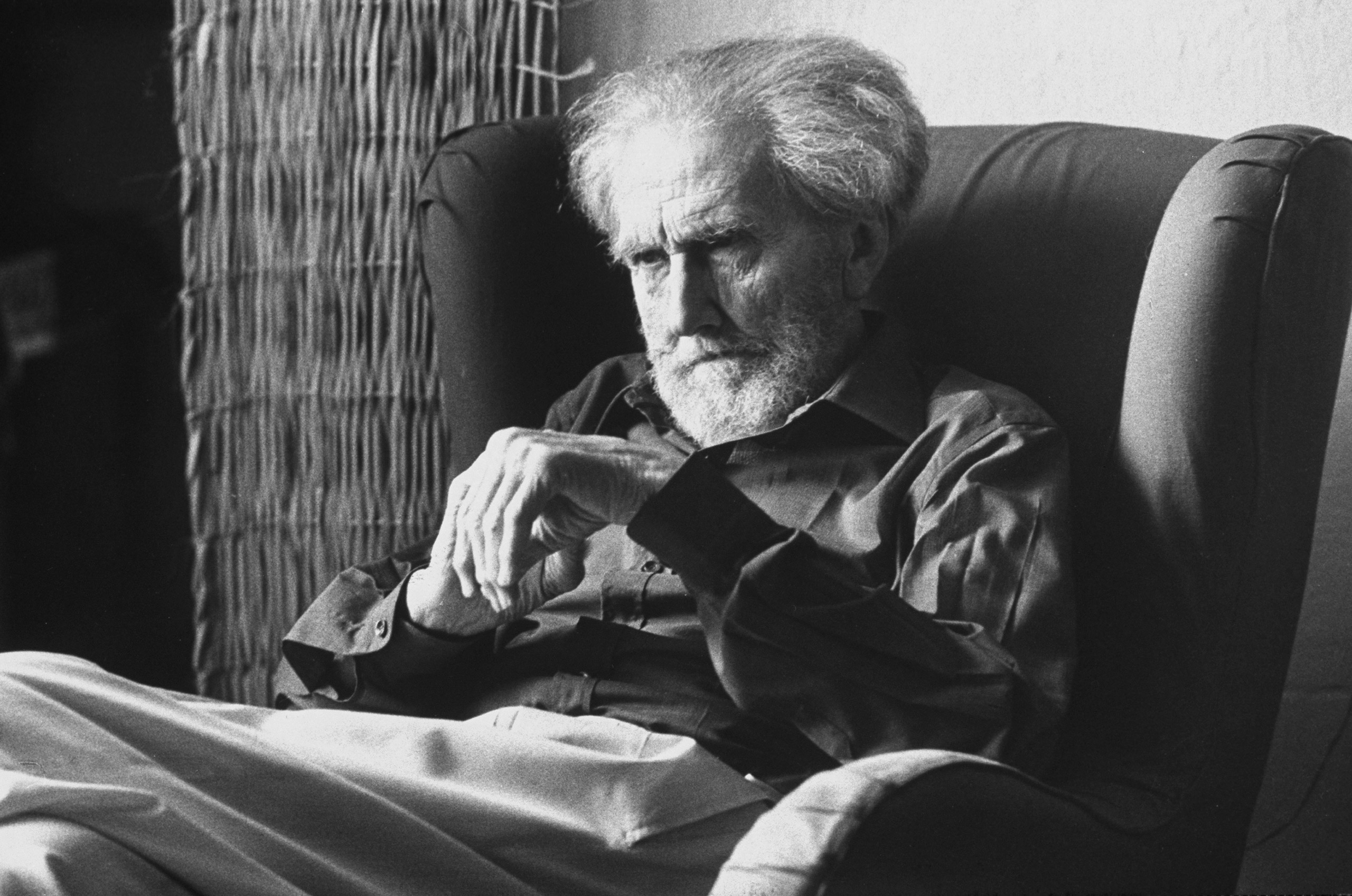 Poet Ezra Pound, 1970.