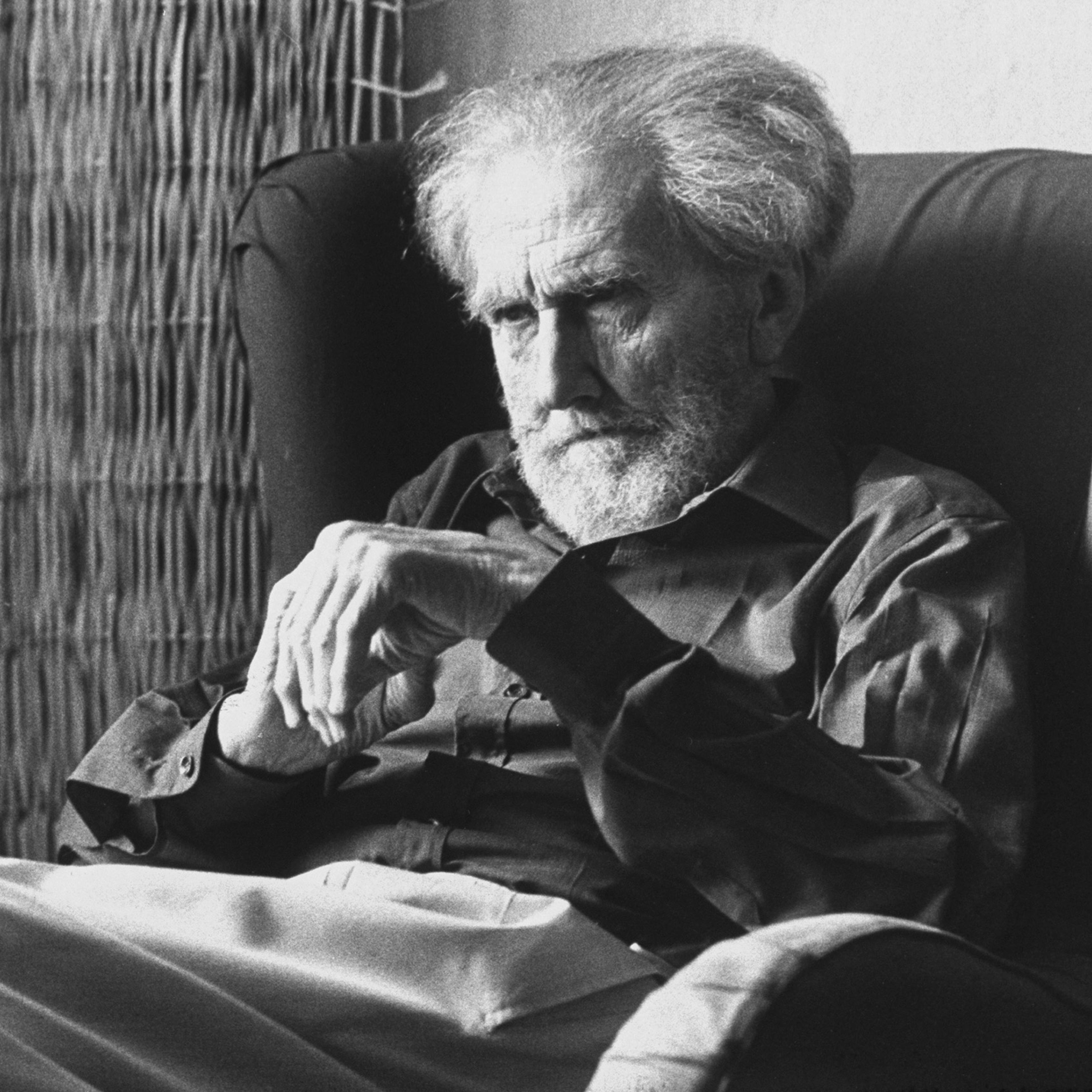 Poet Ezra Pound, 1970.