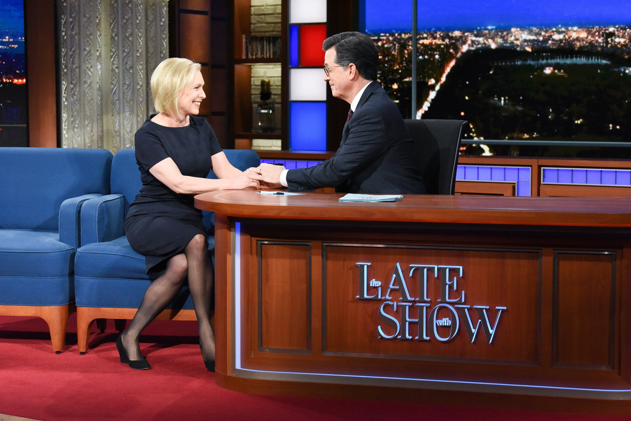 Senator Kirsten Gillibrand announced on The Late Show that she will run for President