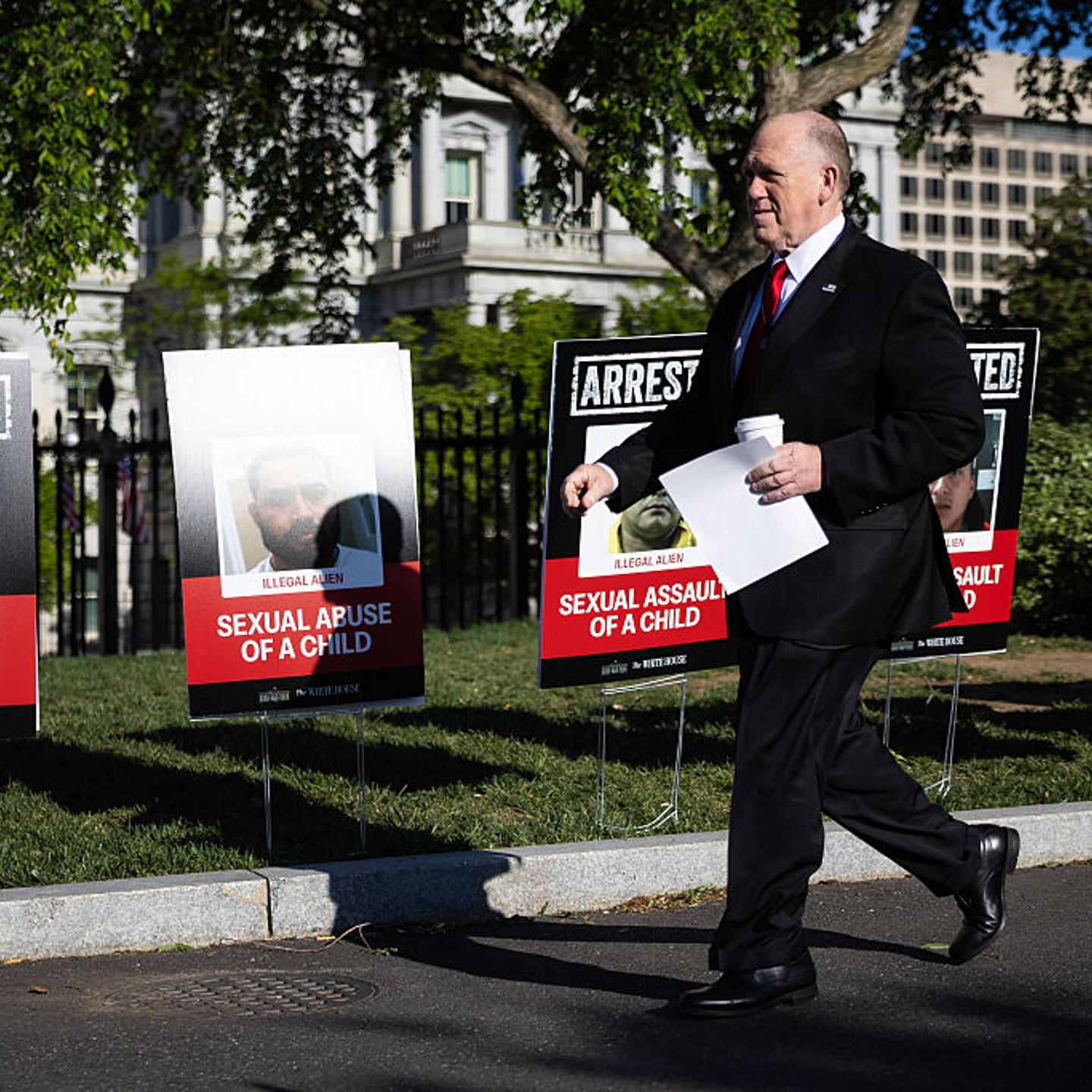 Tom Homan Joins White House Press Briefing