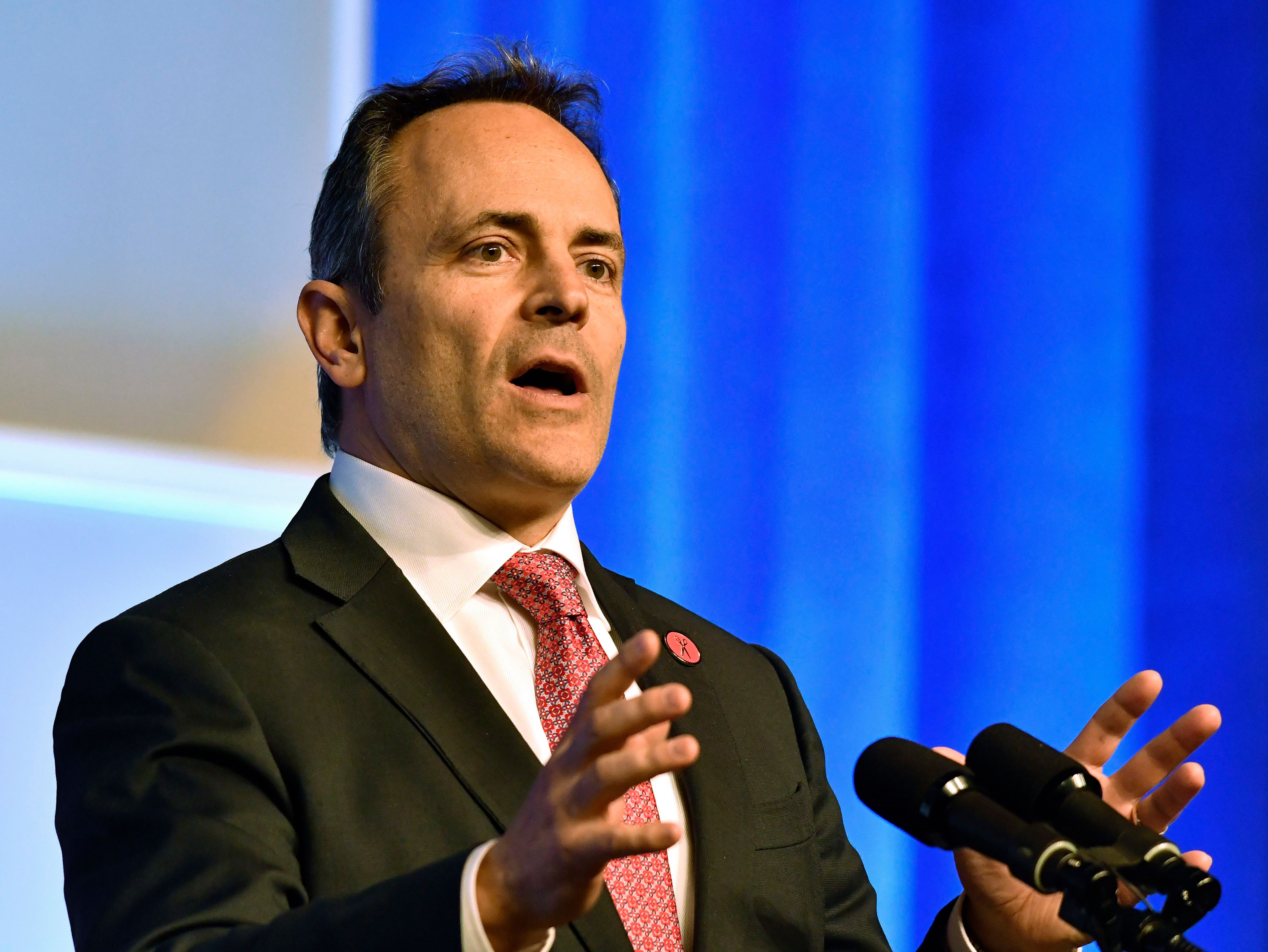 Kentucky Governor Legislature, Lexington, USA - 10 Jan 2019