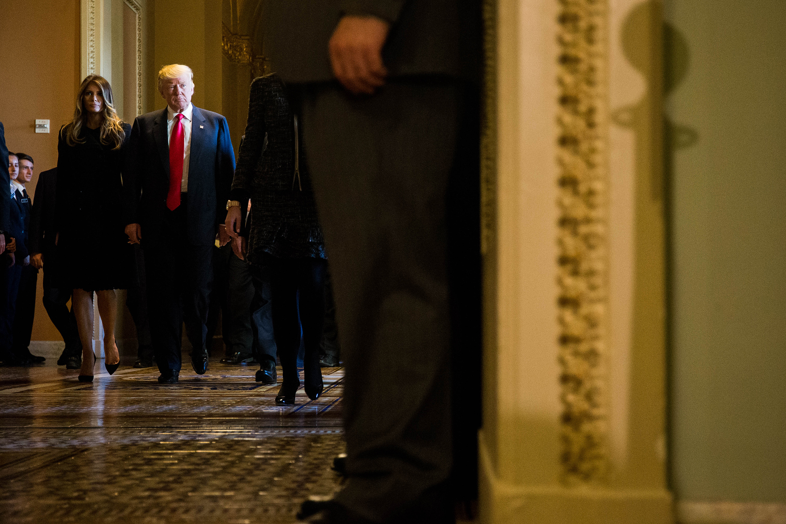 President-Elect Trump And Vice President-Elect Pence Meet With House Speaker Paul Ryan On Capitol Hill