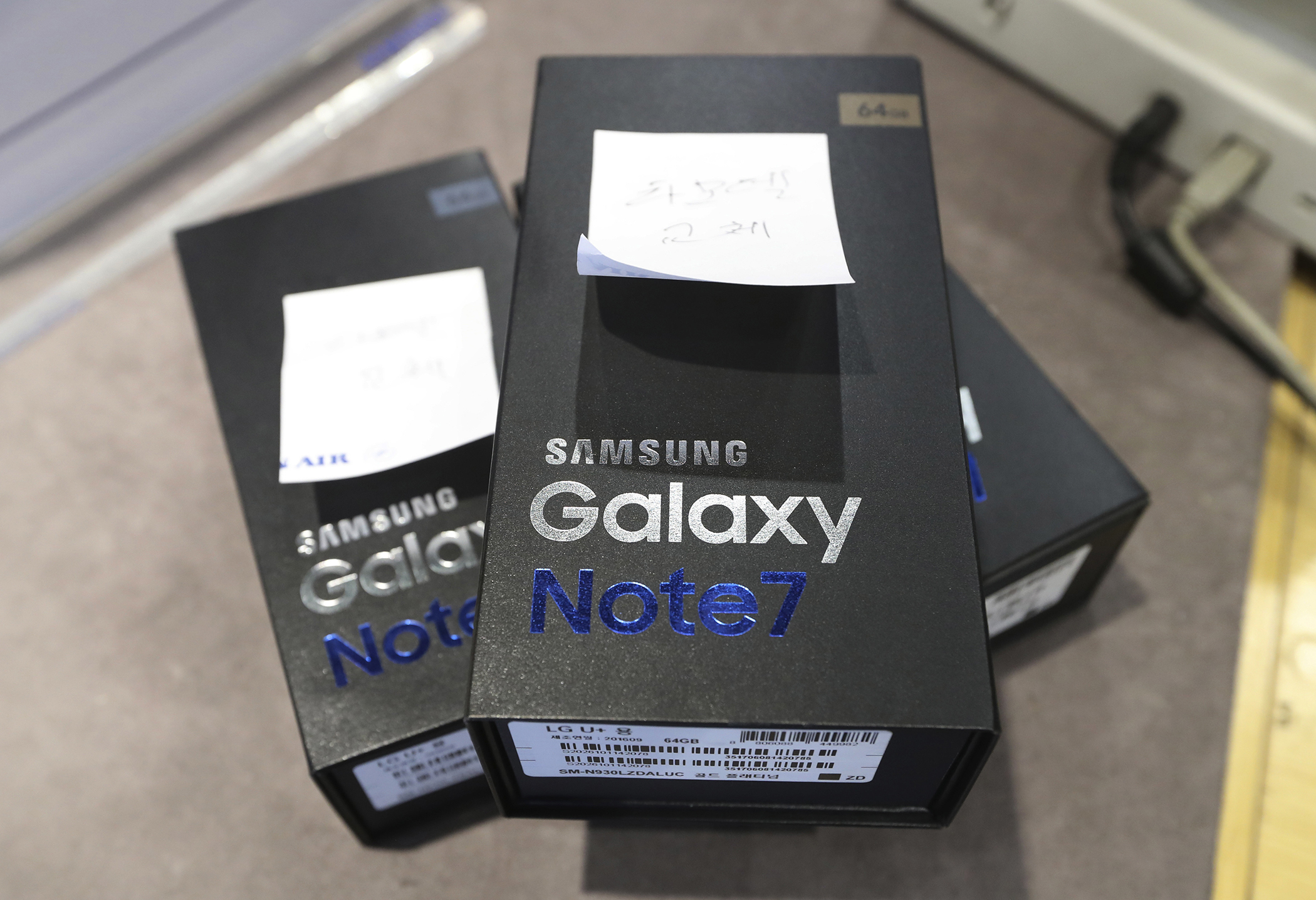 Samsung Galaxy Note7.