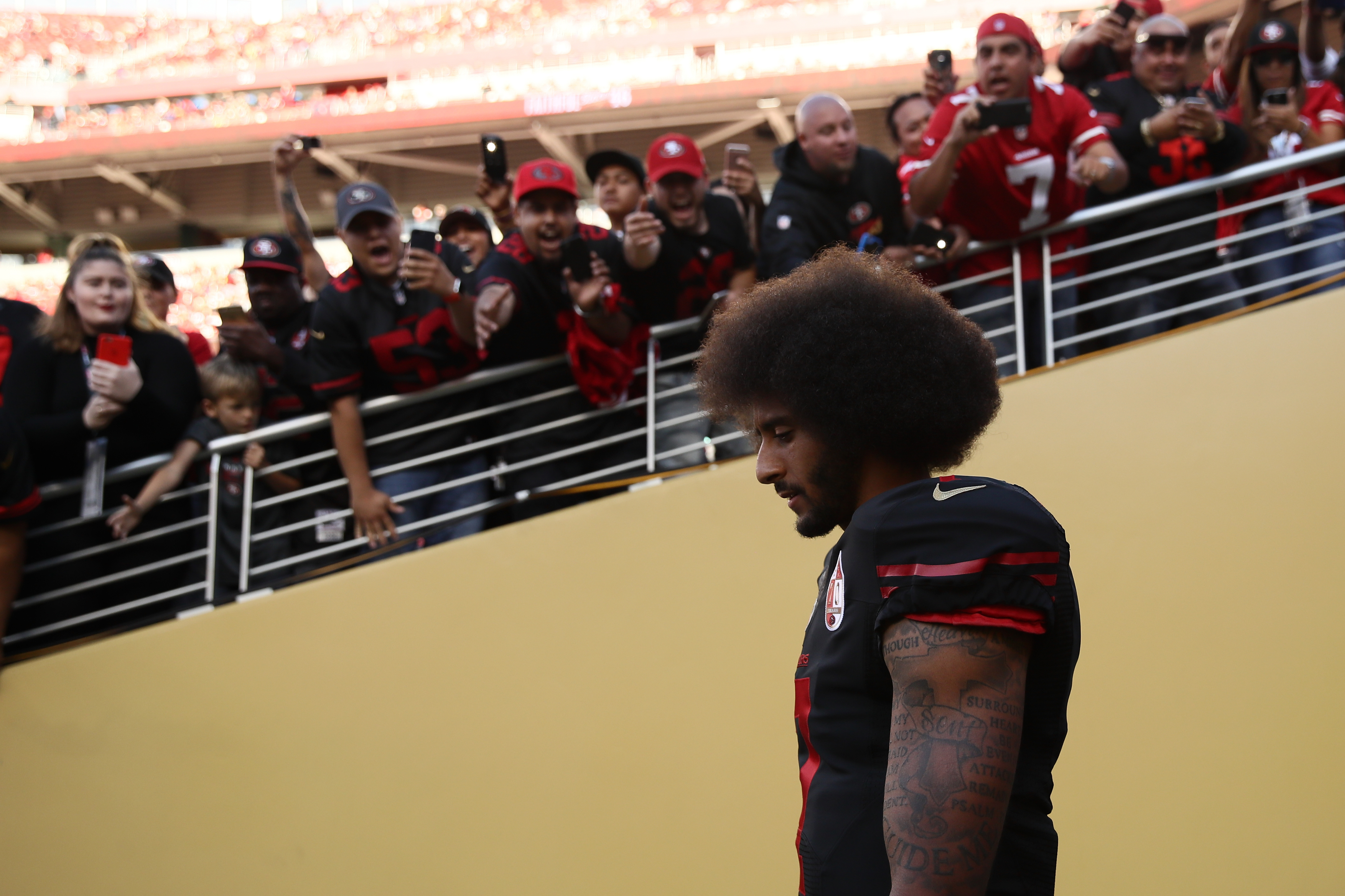 San Francisco 49ers quarterback Colin Kaepernick