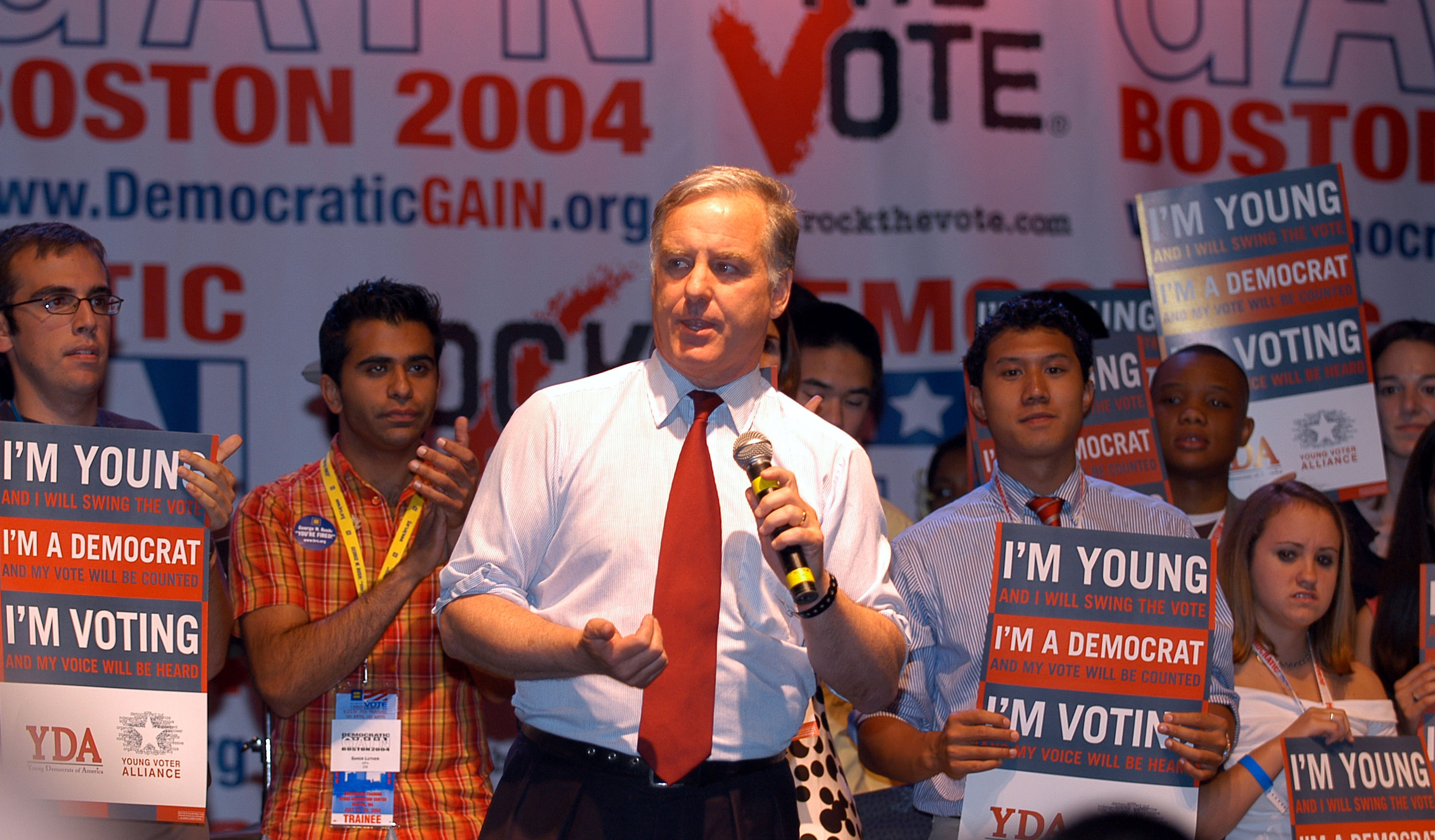 Democratic Gain & Rock The Vote Host Jump Off