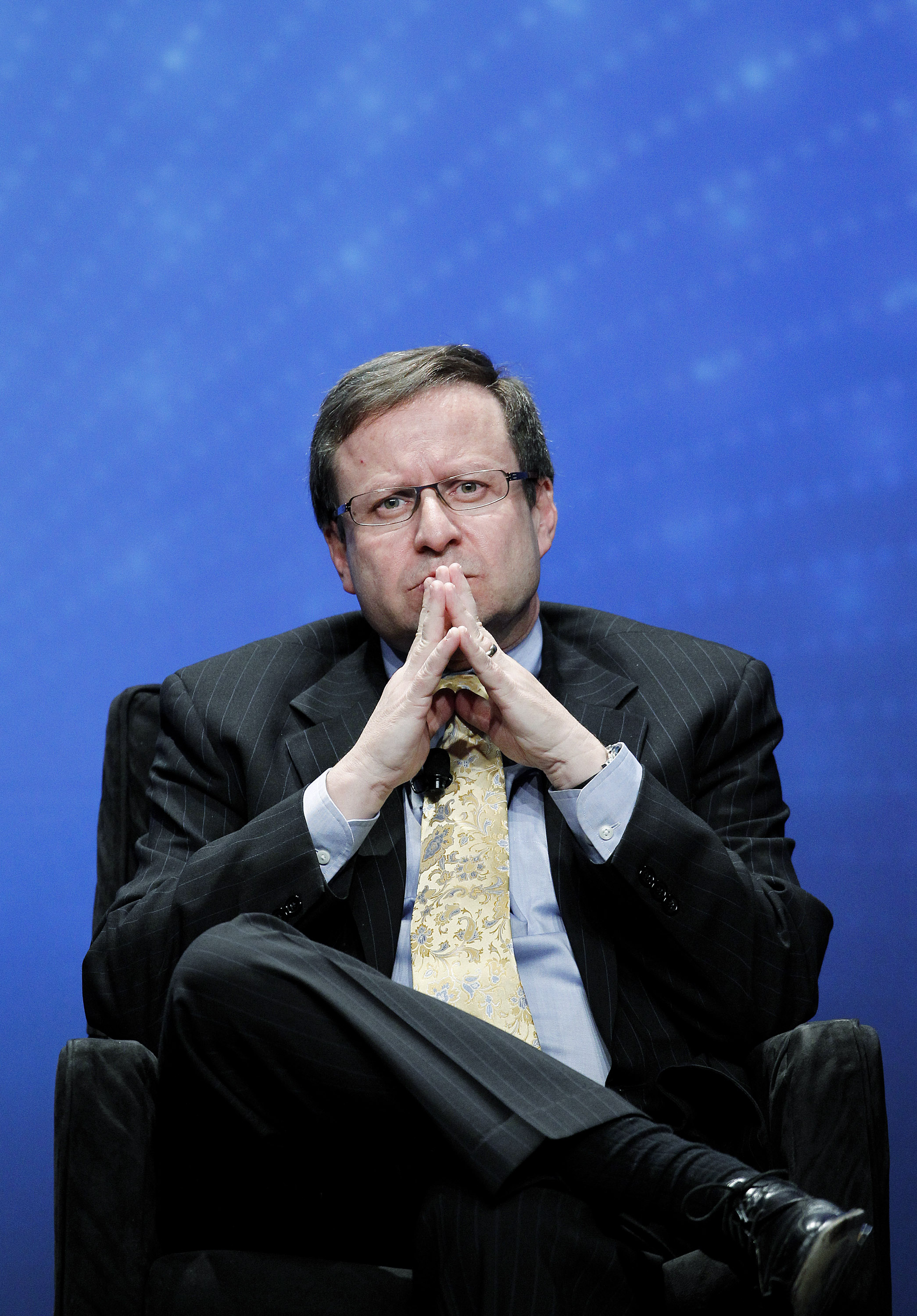 Steven Koonin, under secretary for science at the U.S. Department of Energy, listens during the 2011 CERAWEEK conference in Houston on March 11, 2011.