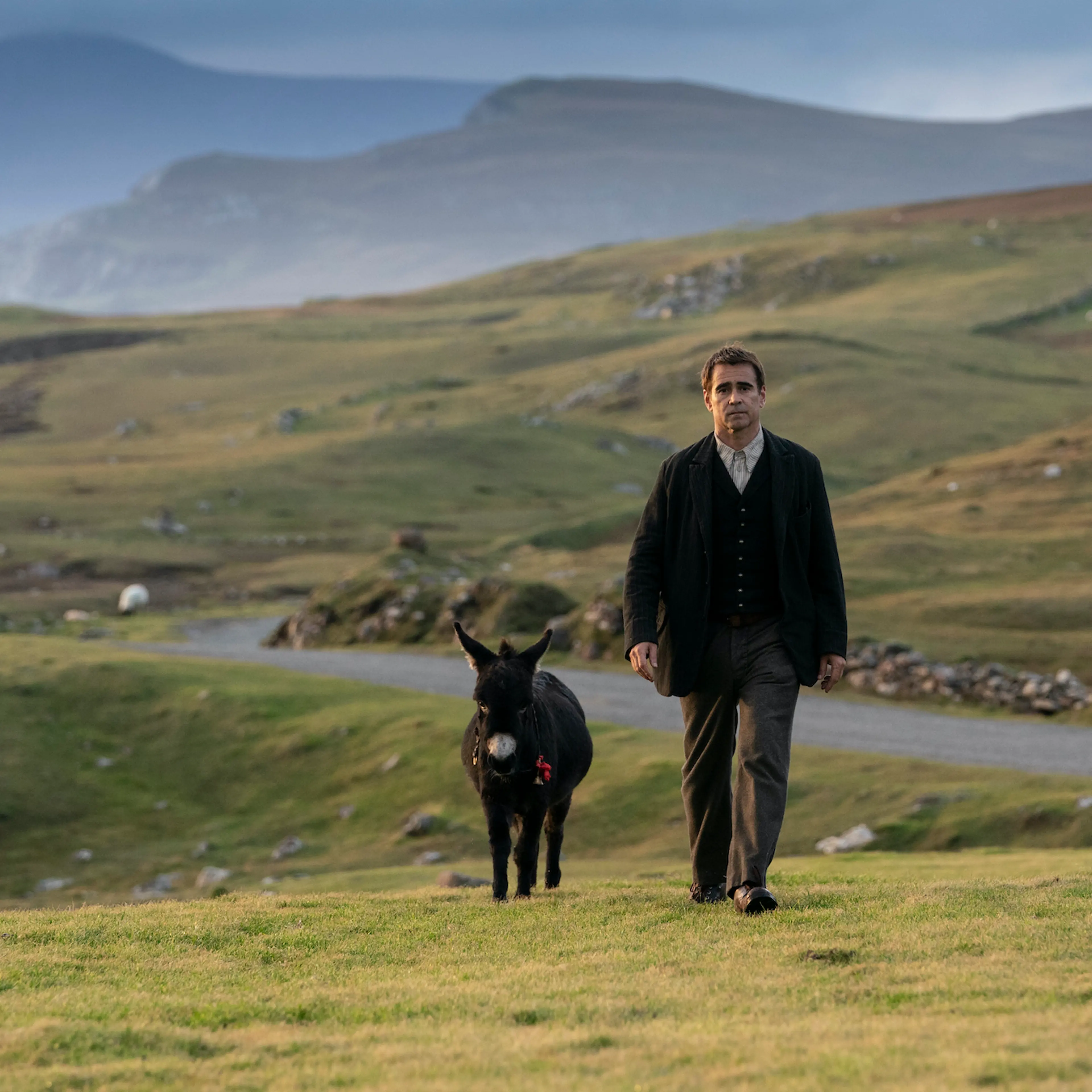 Colin Farrell in the film THE BANSHEES OF INISHERIN. Photo by Jonathan Hession. Courtesy of Searchlight Pictures. © 2022 20th Century Studios All Rights Reserved.