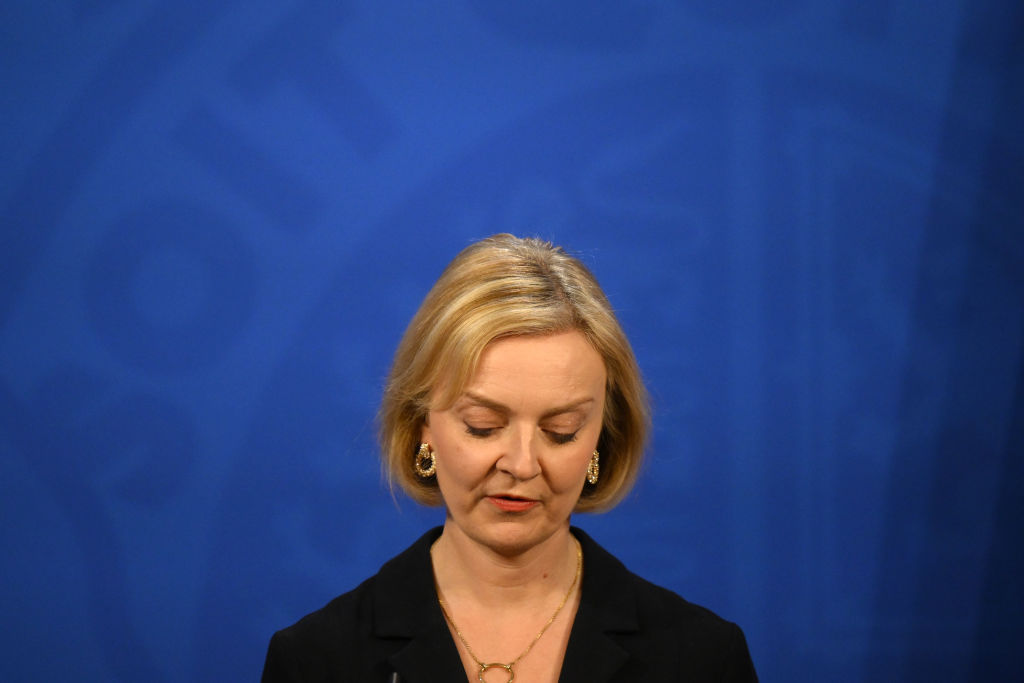 Liz Truss Holds Press Conference After Sacking Her Chancellor