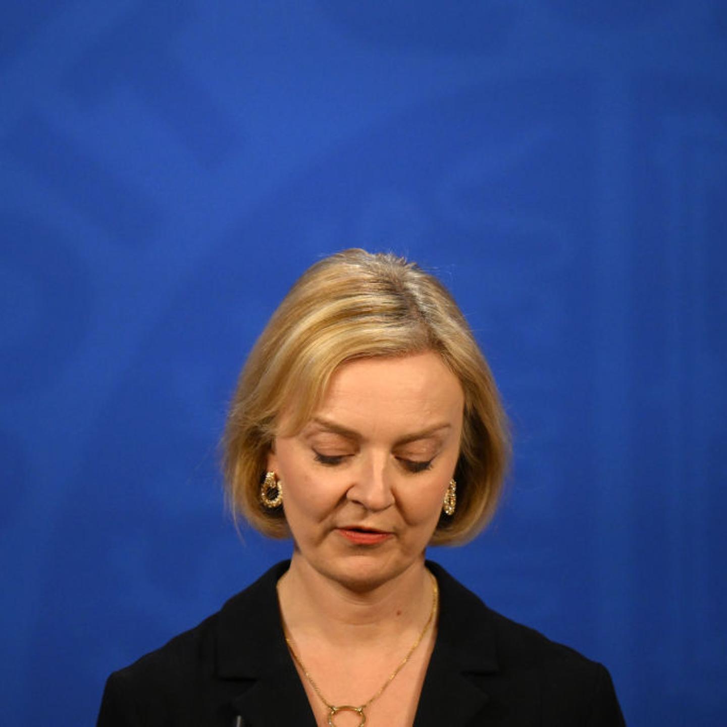 Liz Truss Holds Press Conference After Sacking Her Chancellor