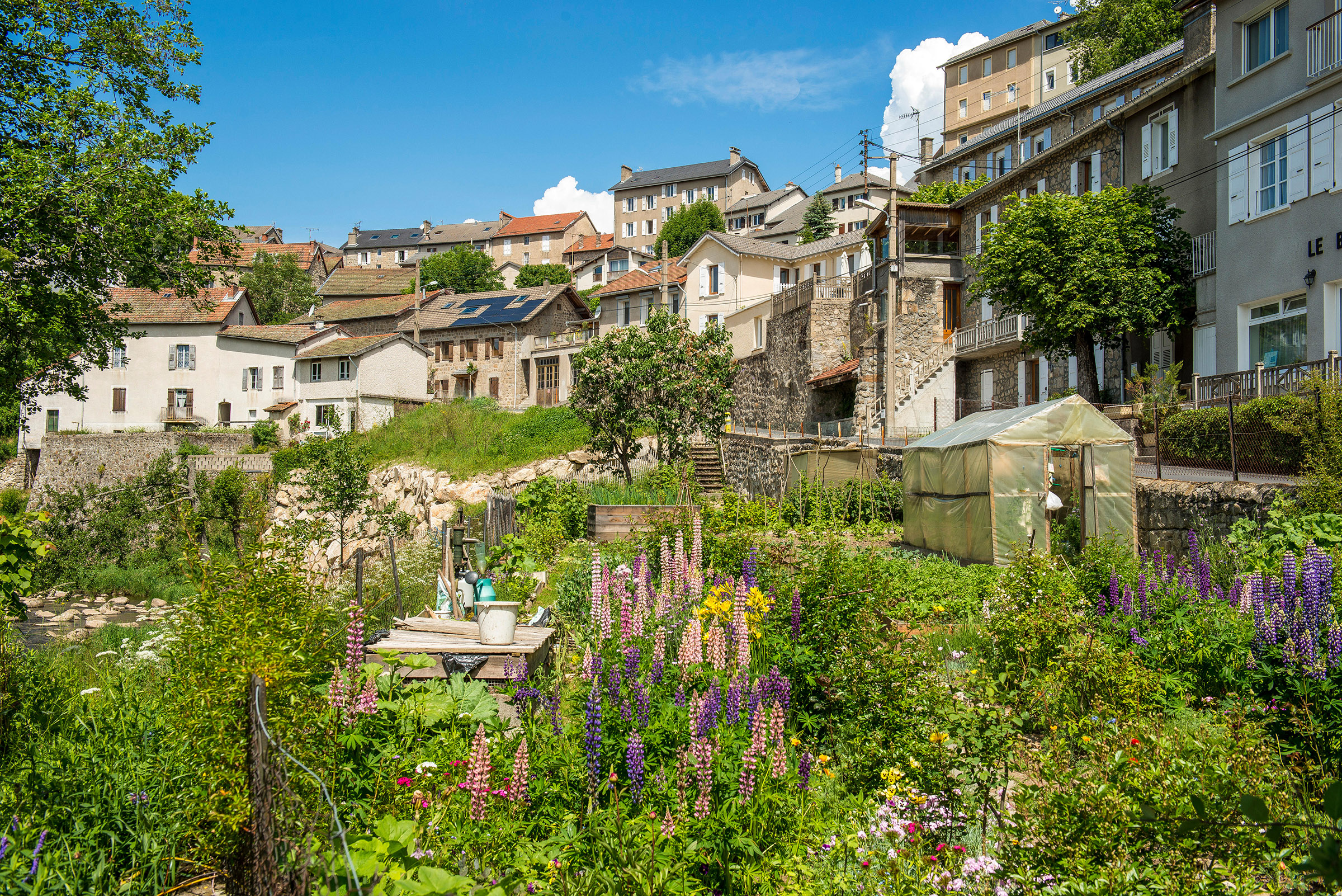 France, Auvergne, Vivarais-Lignon, Le Chambon-sur-Lignon.
