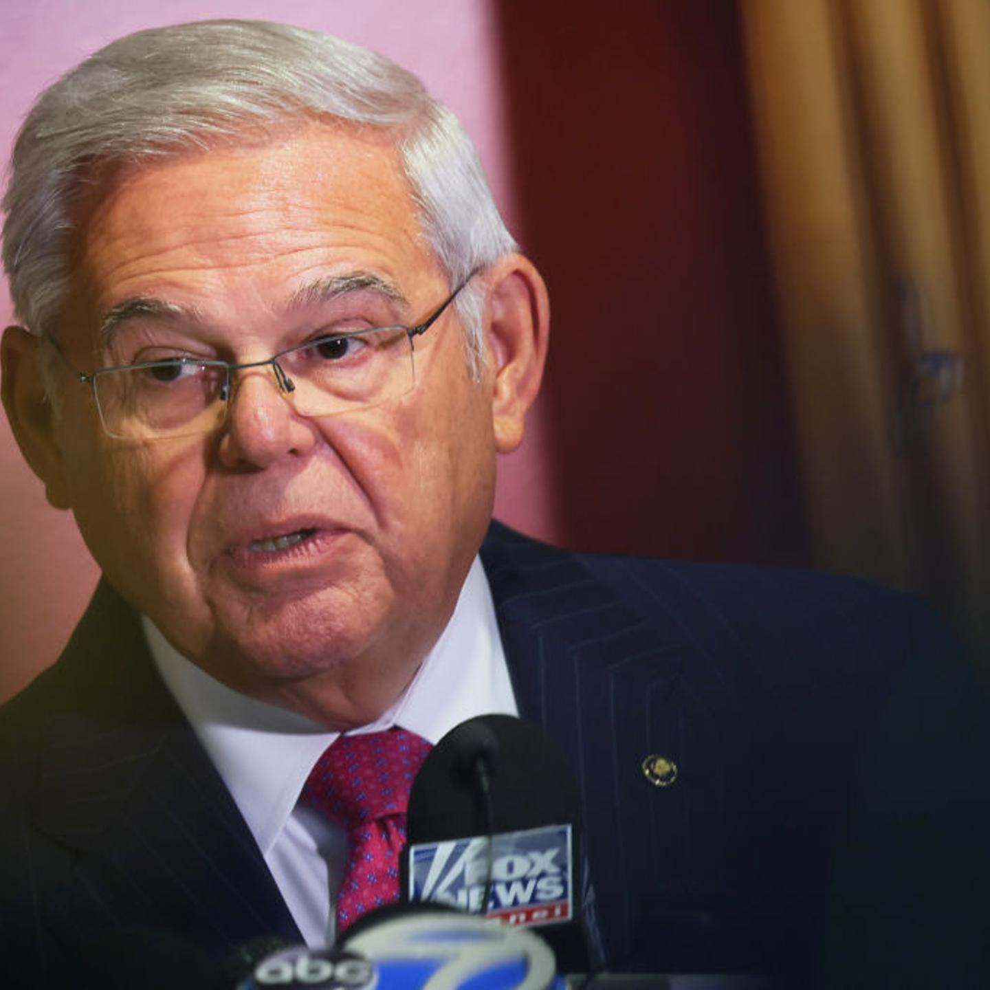 New Jersey Sen. Menendez Delivers Statement To The Media Following Indictment