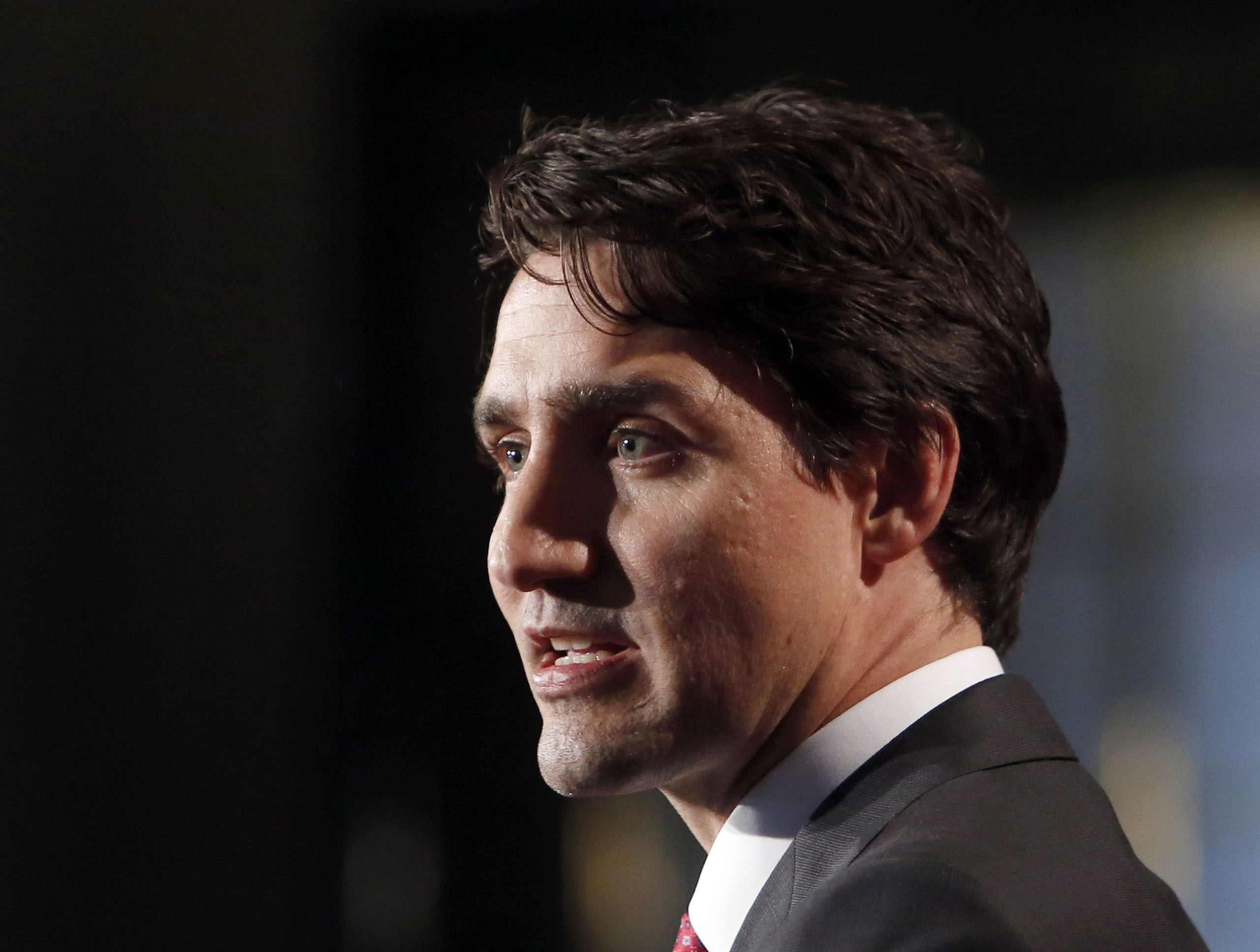 Prime Minister Justin Trudeau delivers remarks at the Komagata Maru Apology reception in Ottawa, Ontario, May 18, 2016.