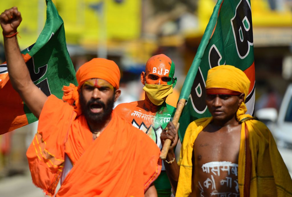 INDIA-RELIGION-POLITICS-TEMPLE