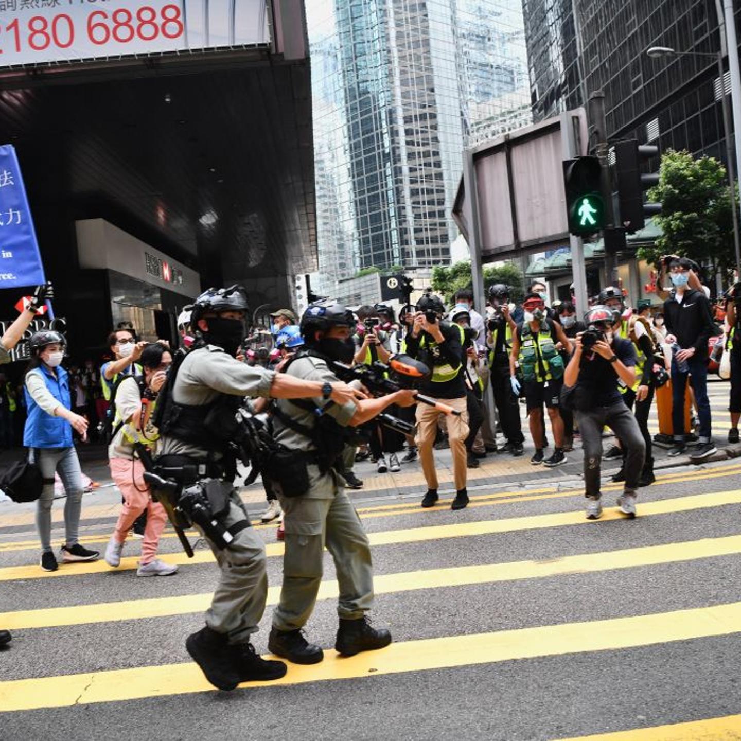 HONG KONG-CHINA-POLITICS-UNREST