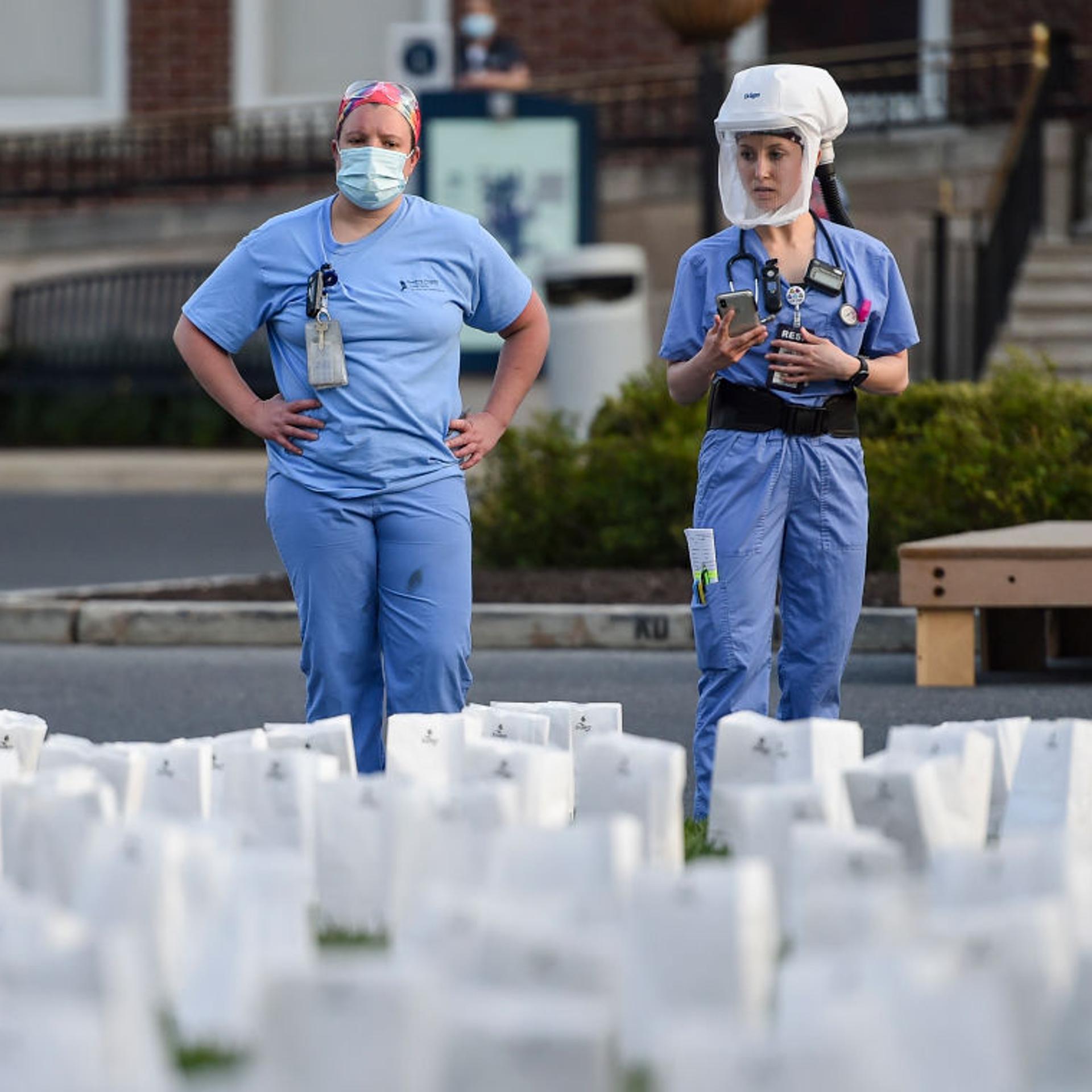 COVID-19 Memorial Held For Berks County Pennsylvania Residents Who Have Died From The Disease