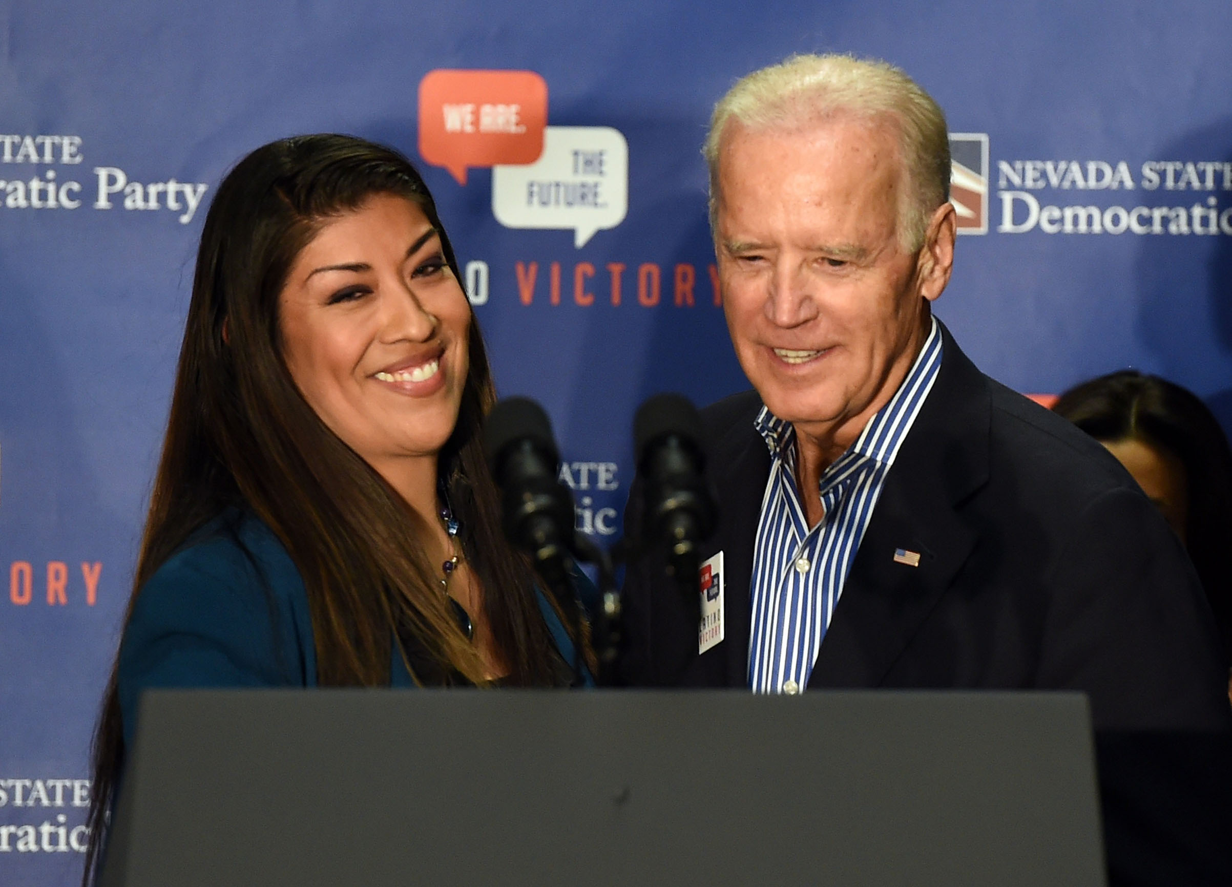 Lucy Flores, one of the three women who spoke out against Biden, says she would back Biden if he became the party’s presidential nominee
