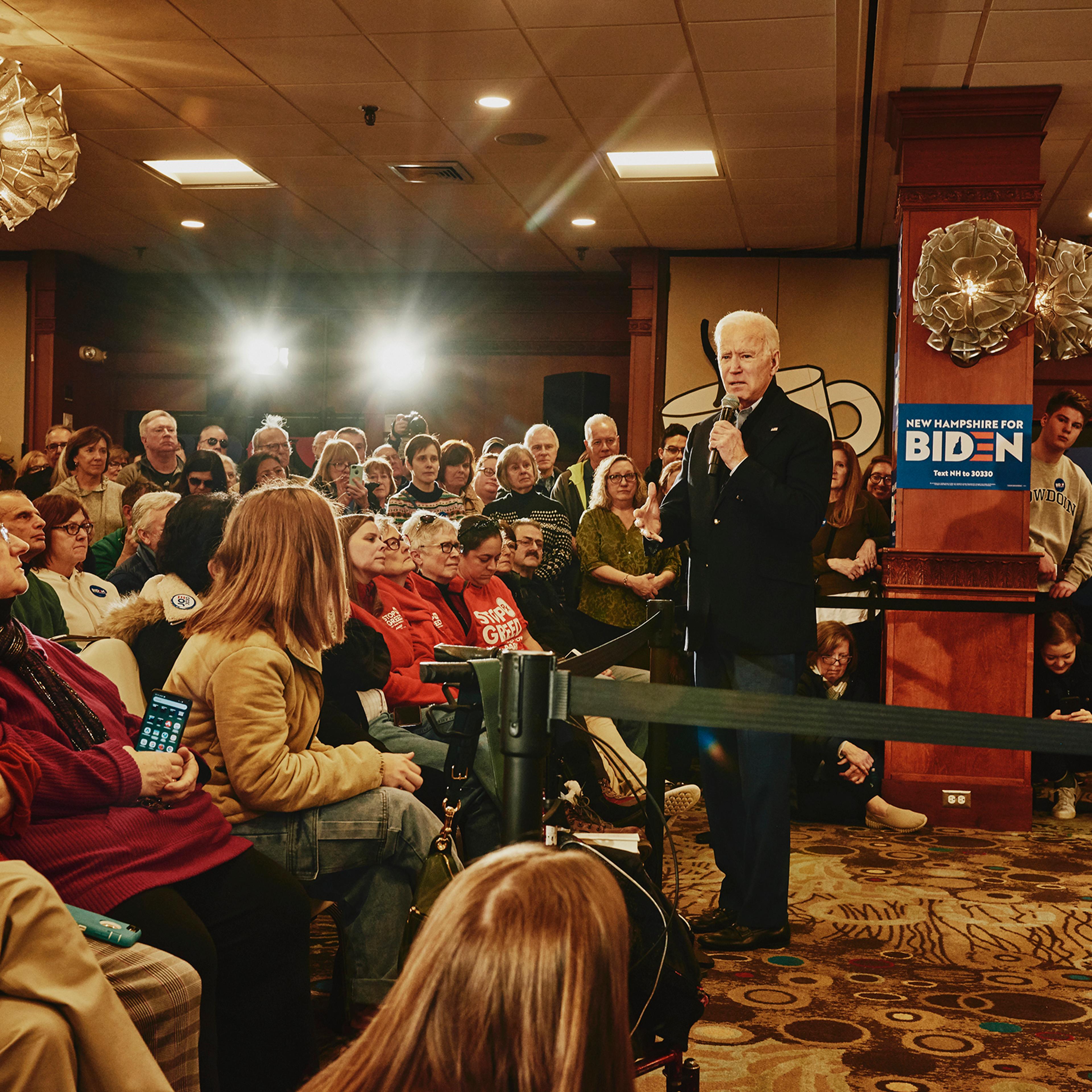 Former Vice President Joe Biden speaks at his GOTV Event at Ashworth by the Sea