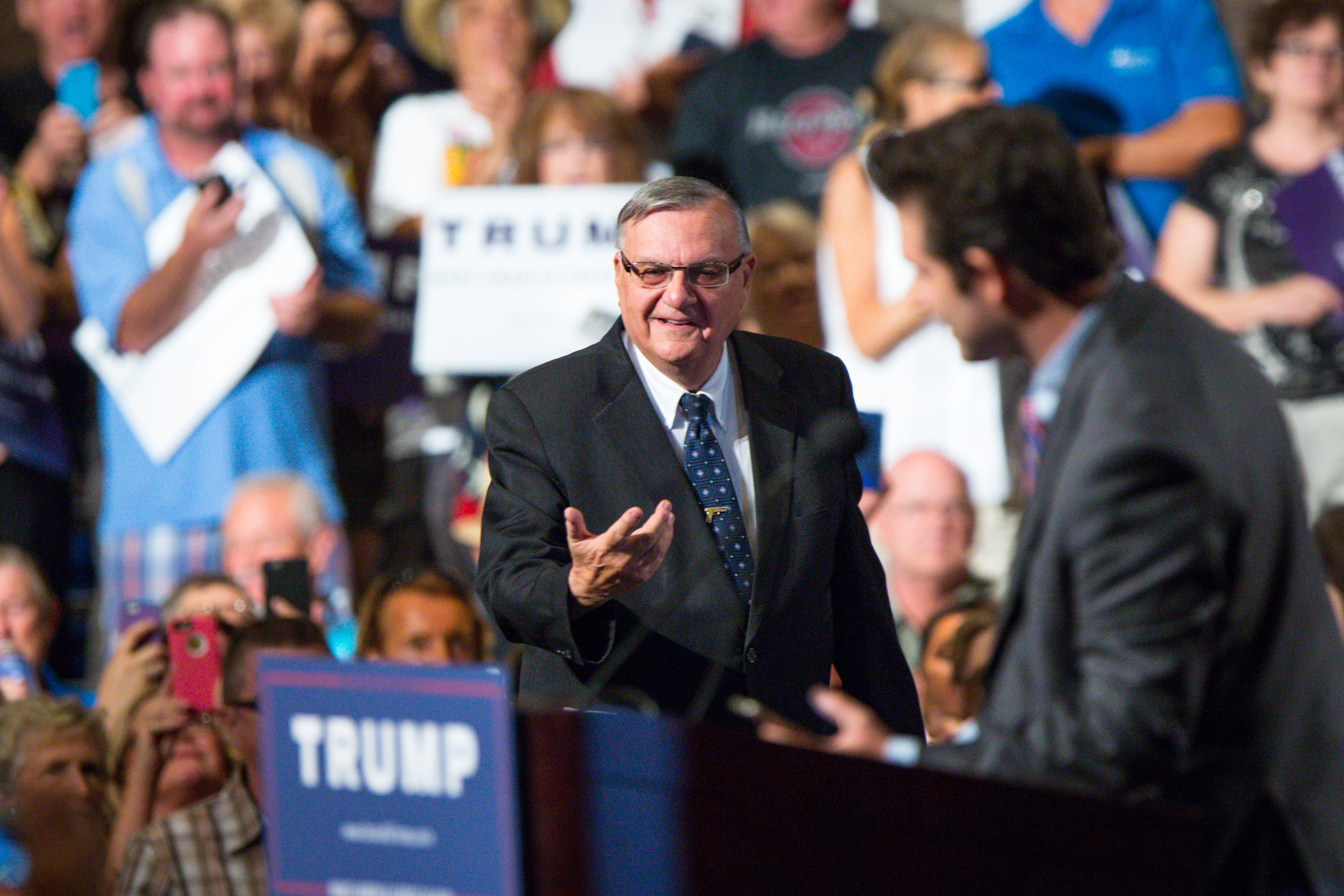 Donald Trump Gives Address On Immigration In Phoenix