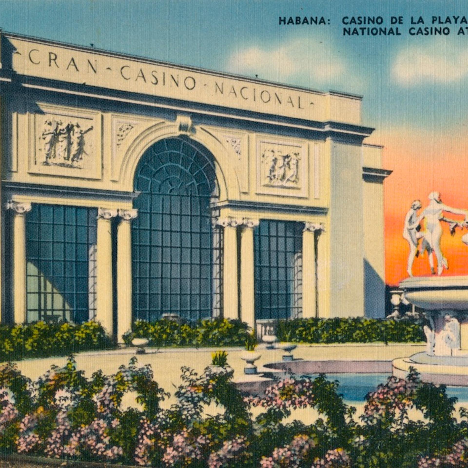 Habana: Casino De La Playa. National Casino At Marianao, C1910.