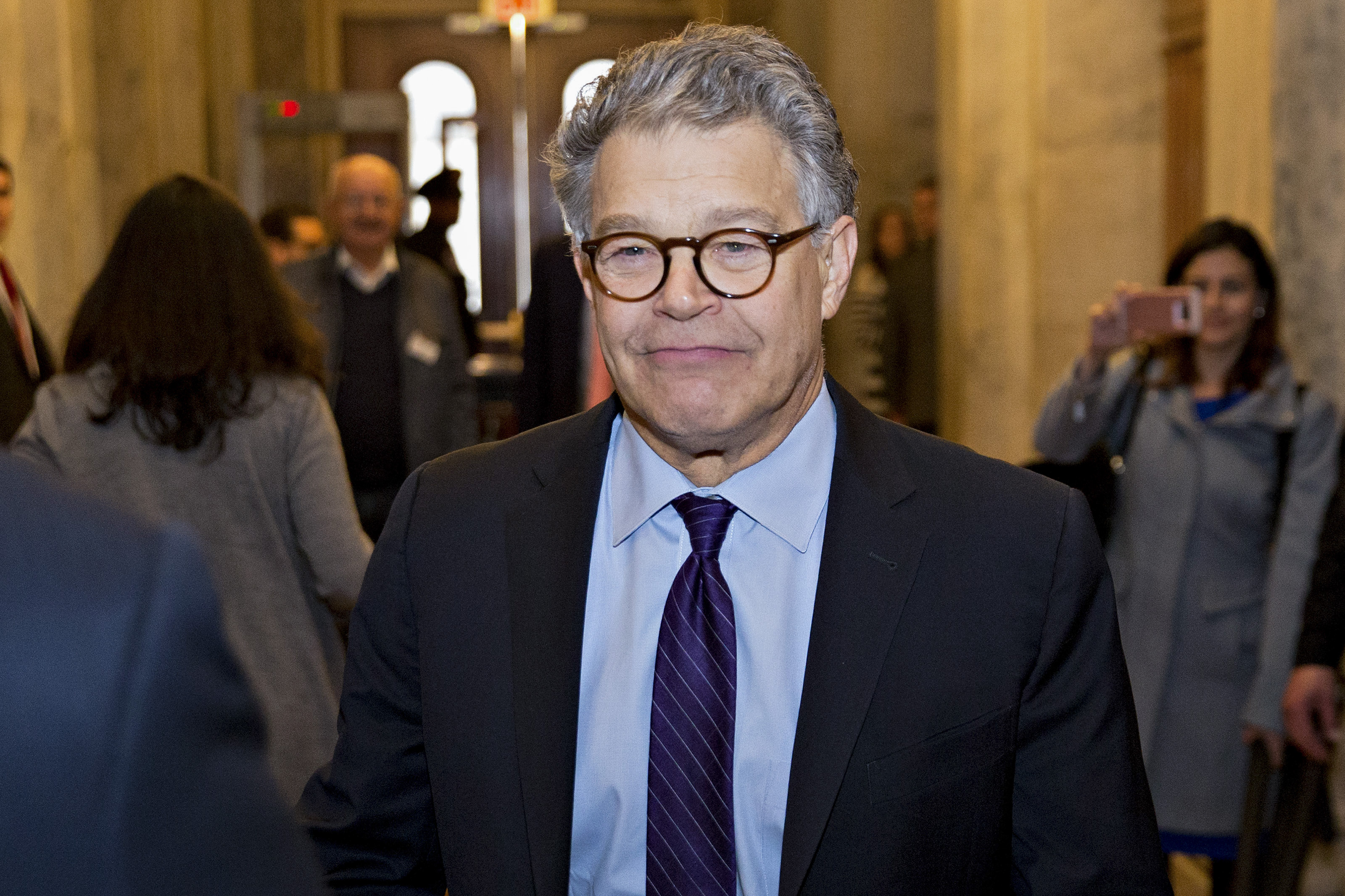 Senator Franken Quits Senate Amid Turmoil Over Misconduct Allegations