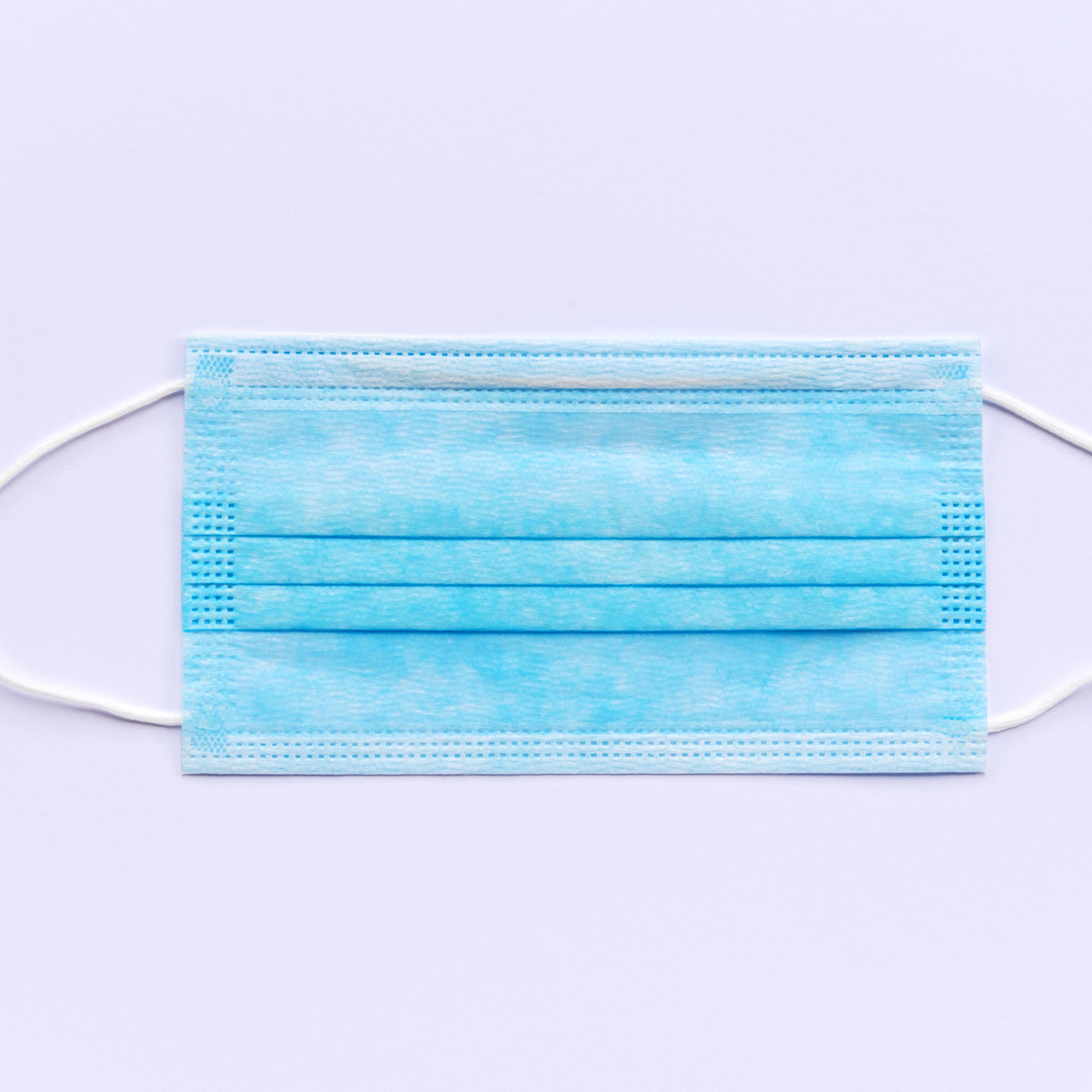 Face Mask on White Background