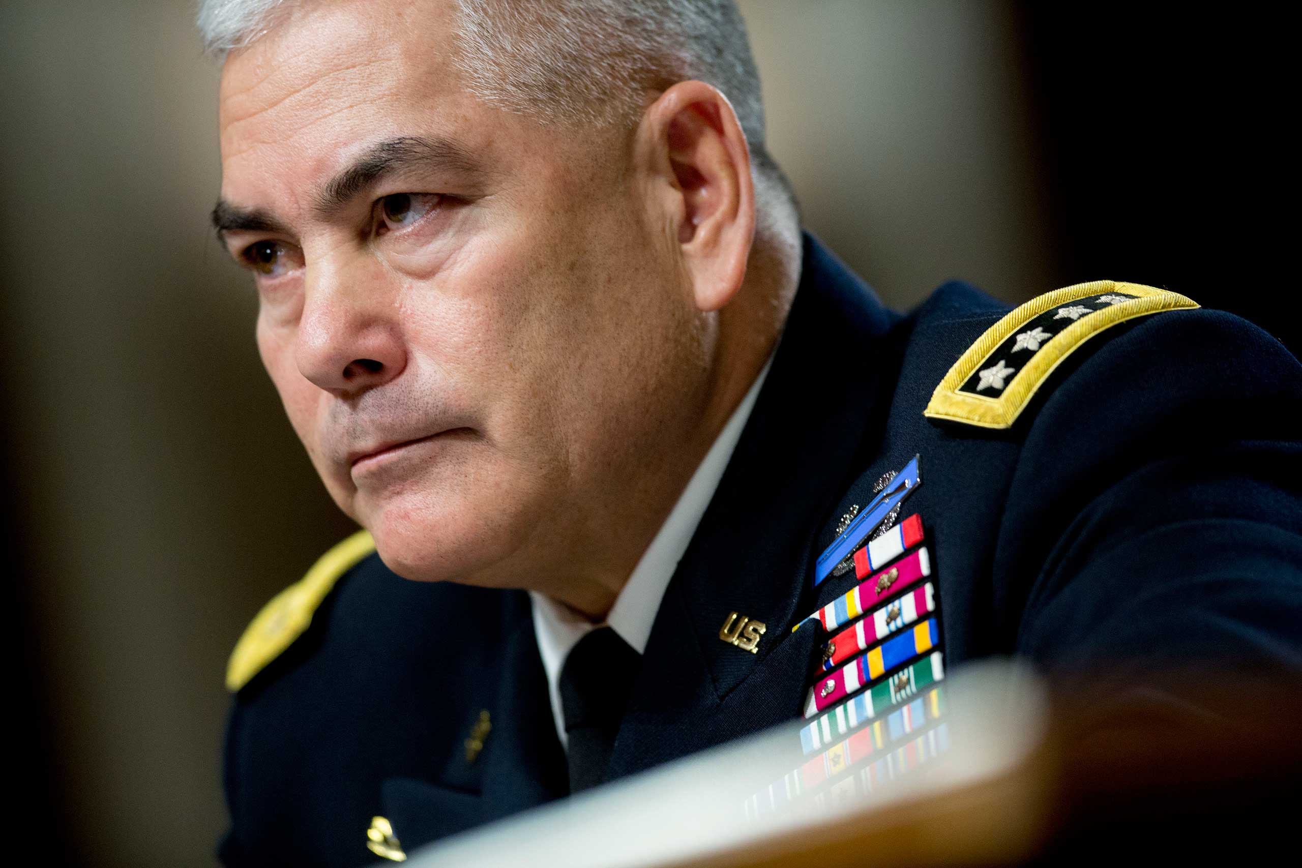 Afghanistan Commander General John Campbell Testifies Before Senate Armed Services Committee