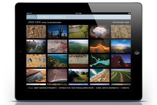 <em>Above &amp; Beyond: George Steinmetz</em> offers some 40 aerial photographs from across the globe.