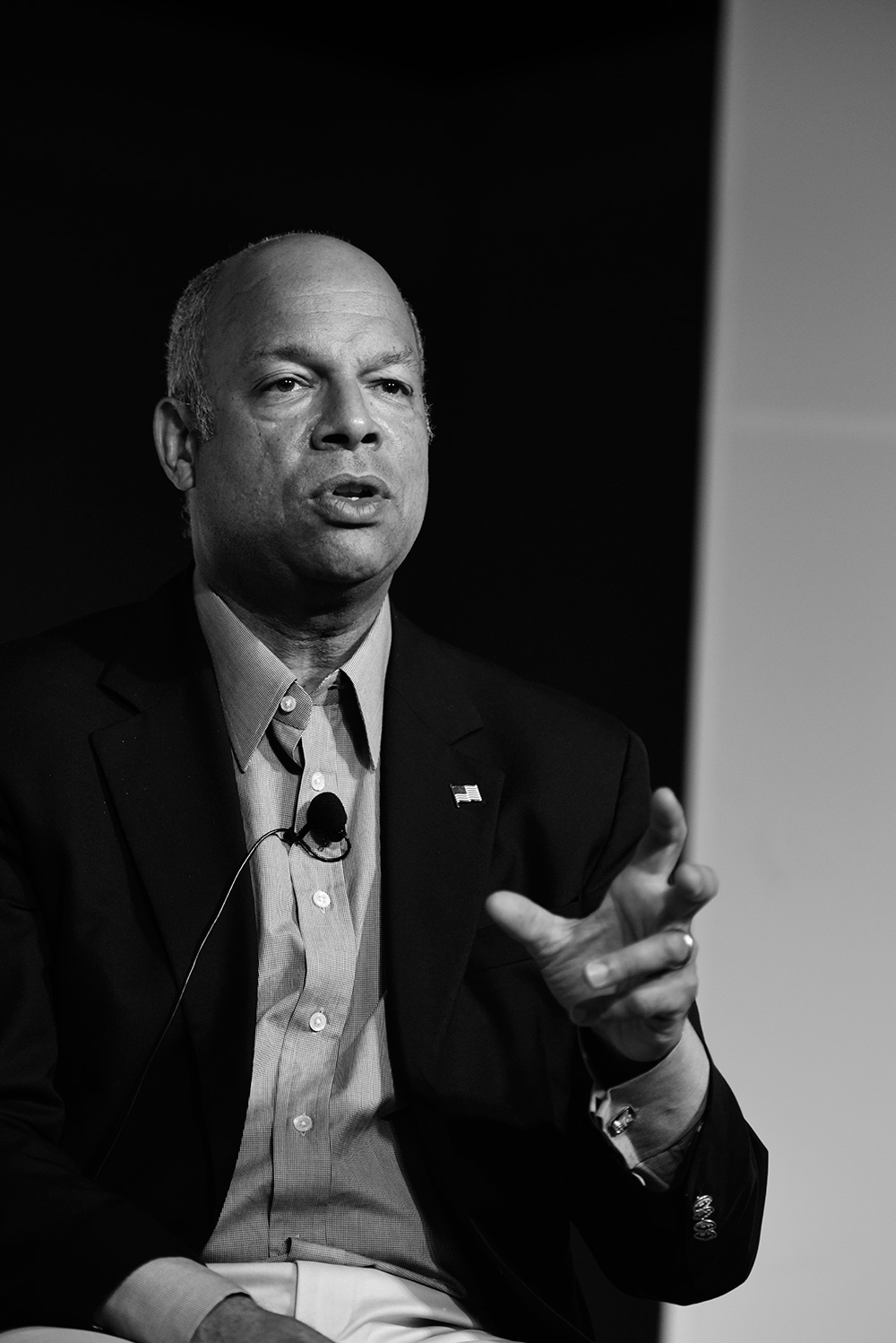 Homeland Security Secretary Jeh Johnson at the Aspen Security Forum.