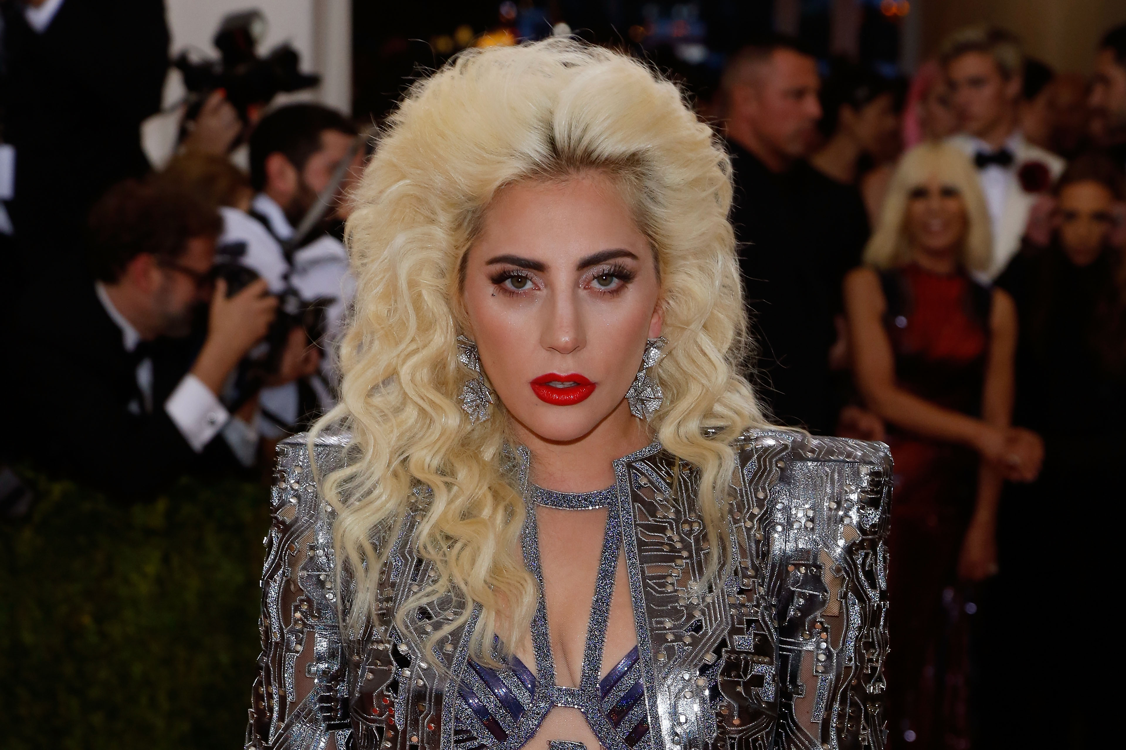 Lady Gaga attends "Manus x Machina: Fashion in an Age of Technology", the 2016 Costume Institute Gala at the Metropolitan Museum of Art on May 02, 2016 in New York, New York.
