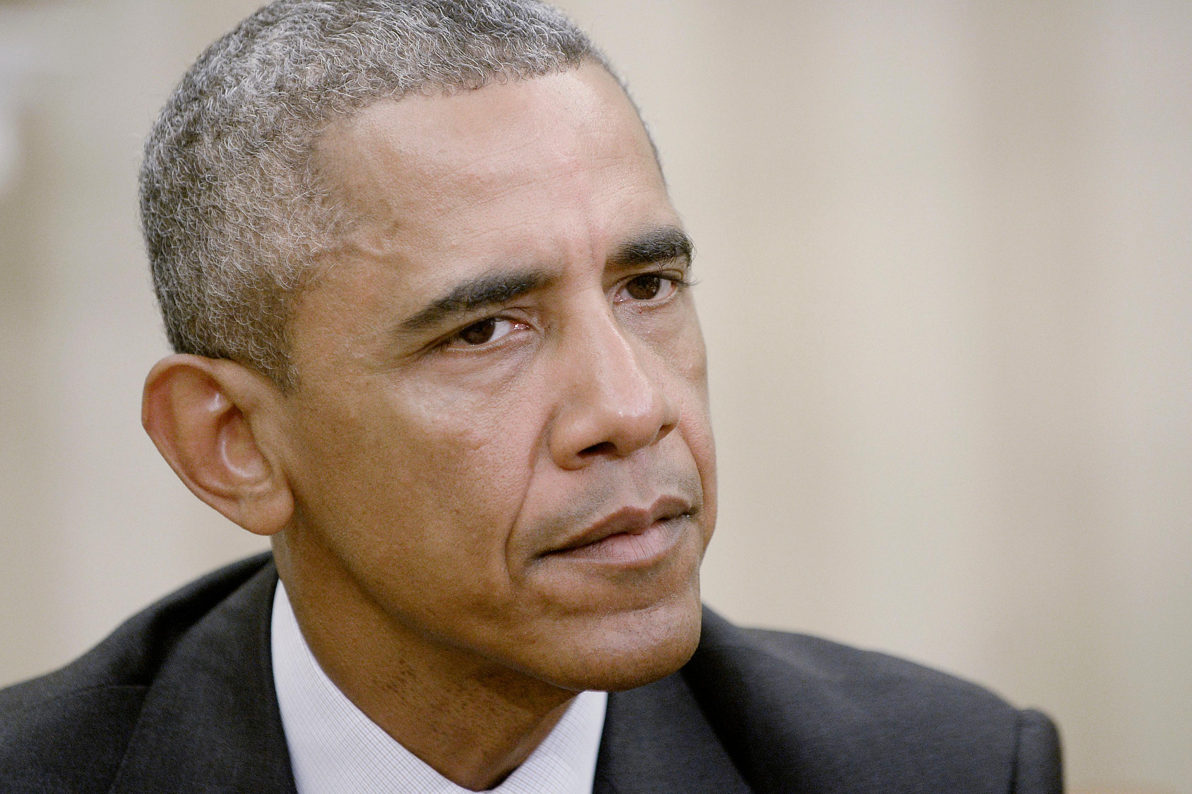 President Obama Meets With King Salman bin Abdulaziz Al Saud of Saudi Arabia At The White House