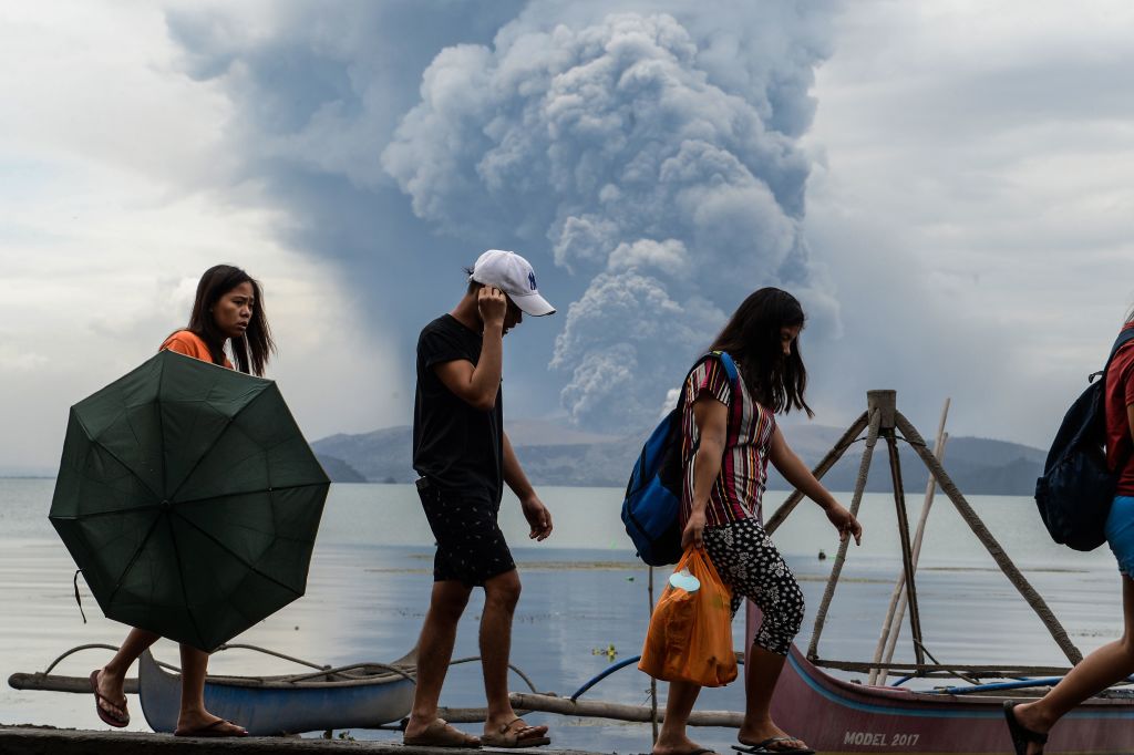 Philippines Taal Volcano
