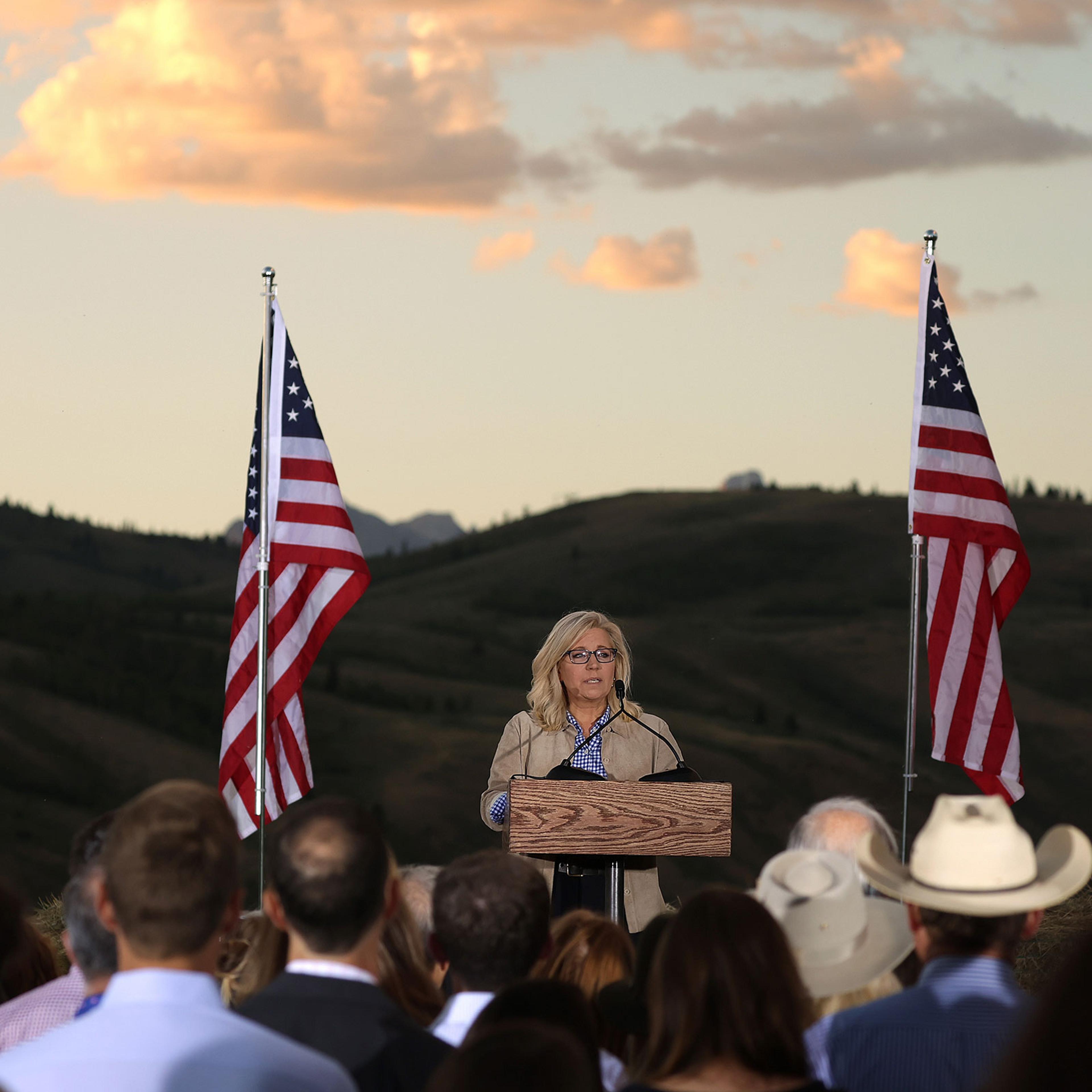 GOP Congressional Candidate Liz Cheney Holds Election Night Event