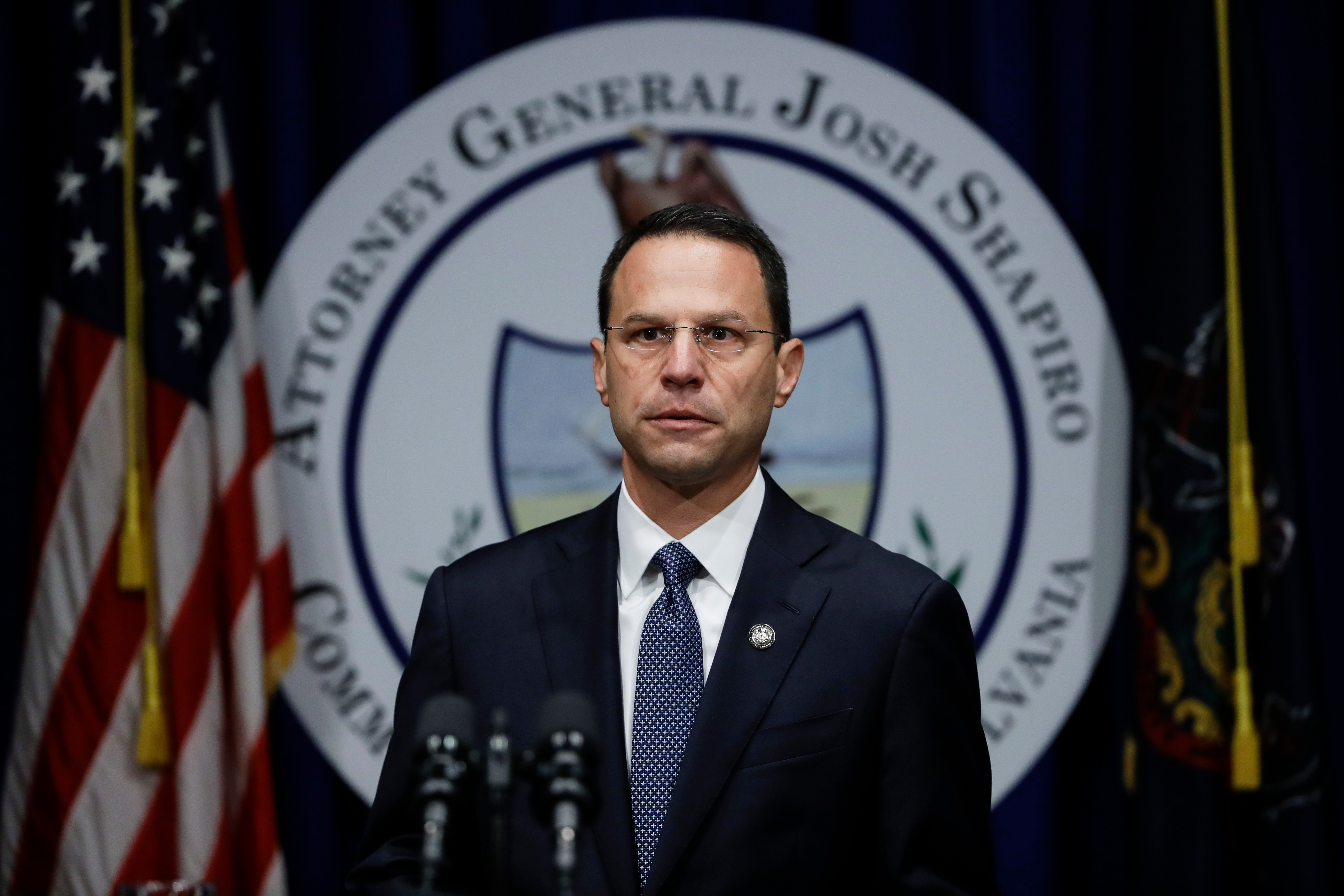 Pennsylvania Dioceses-Sex Abuse Investigation, Harrisburg, USA - 14 Aug 2018