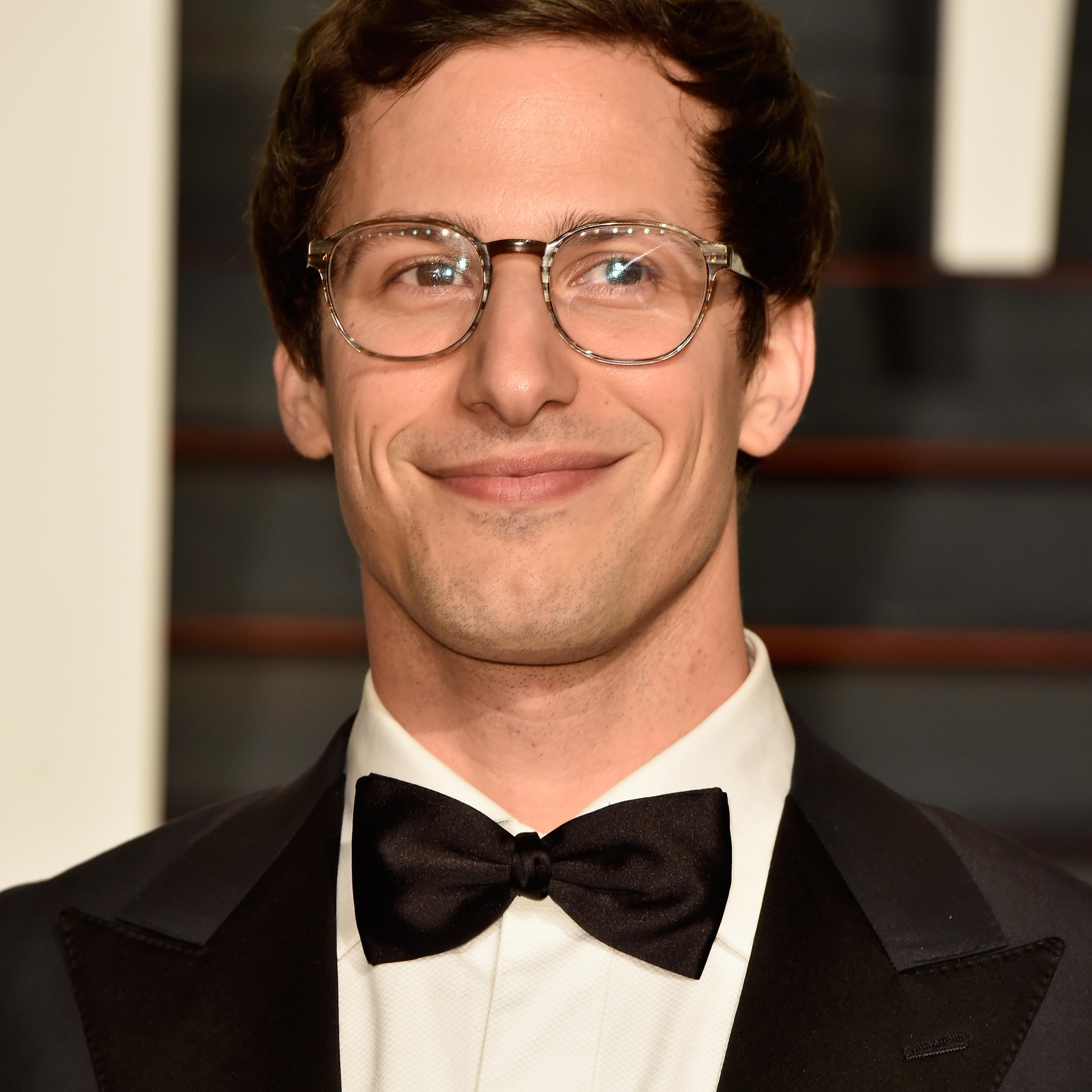 Andy Samberg attends the 2015 Vanity Fair Oscar Party in Beverly Hills, Calif. on Feb. 22, 2015.