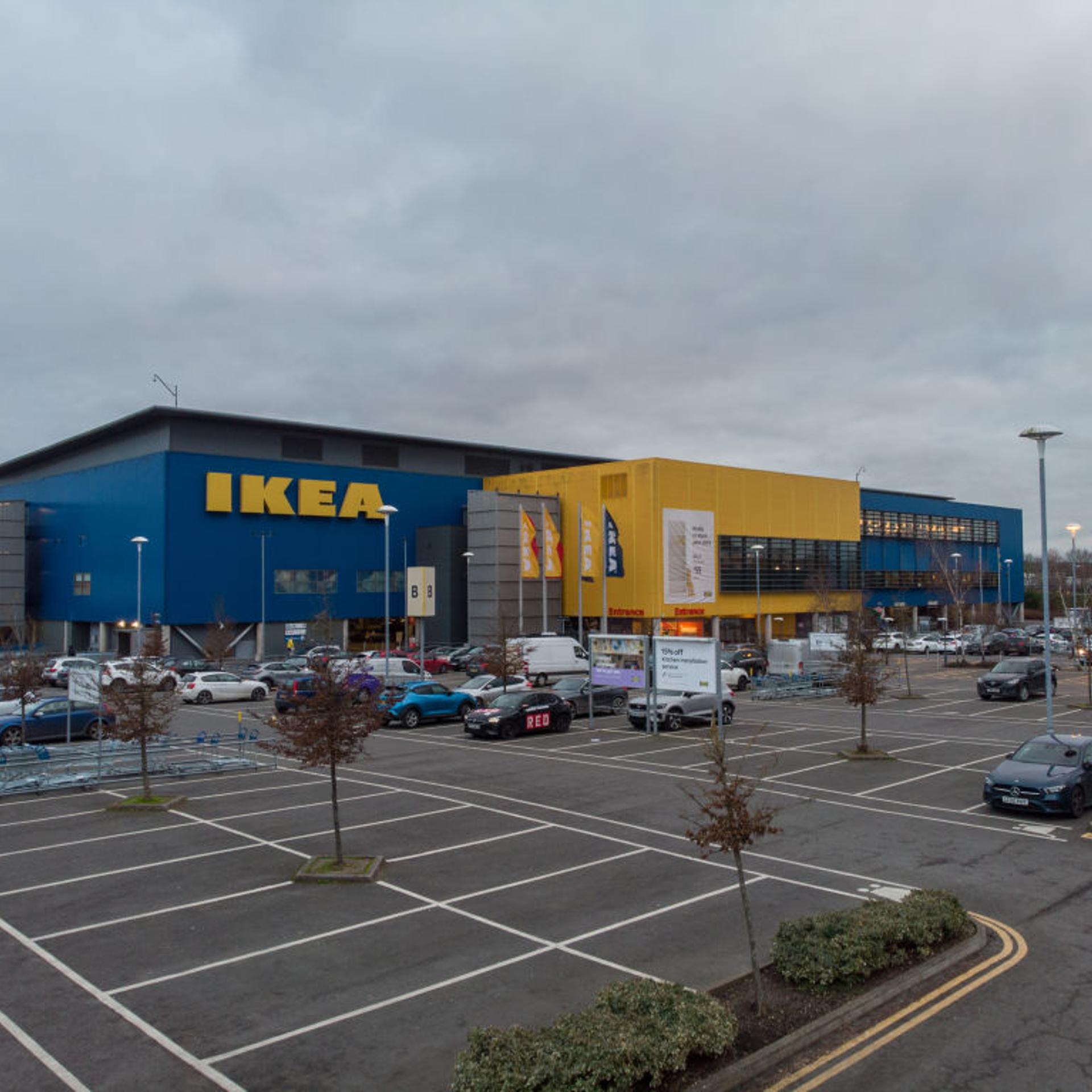 (EDITOR'S NOTE: Image taken with a drone)
The IKEA