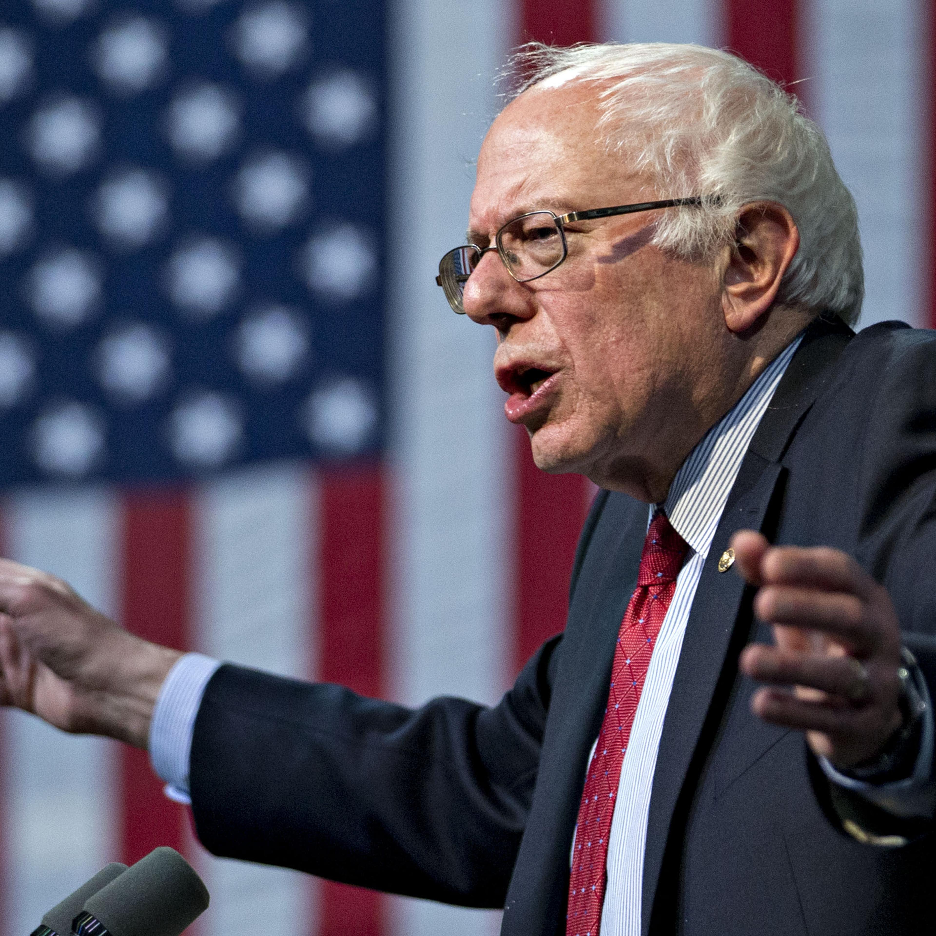 Presidential Candidate Bernie Sanders Speaks At Las Vegas Campaign Concert And Rally