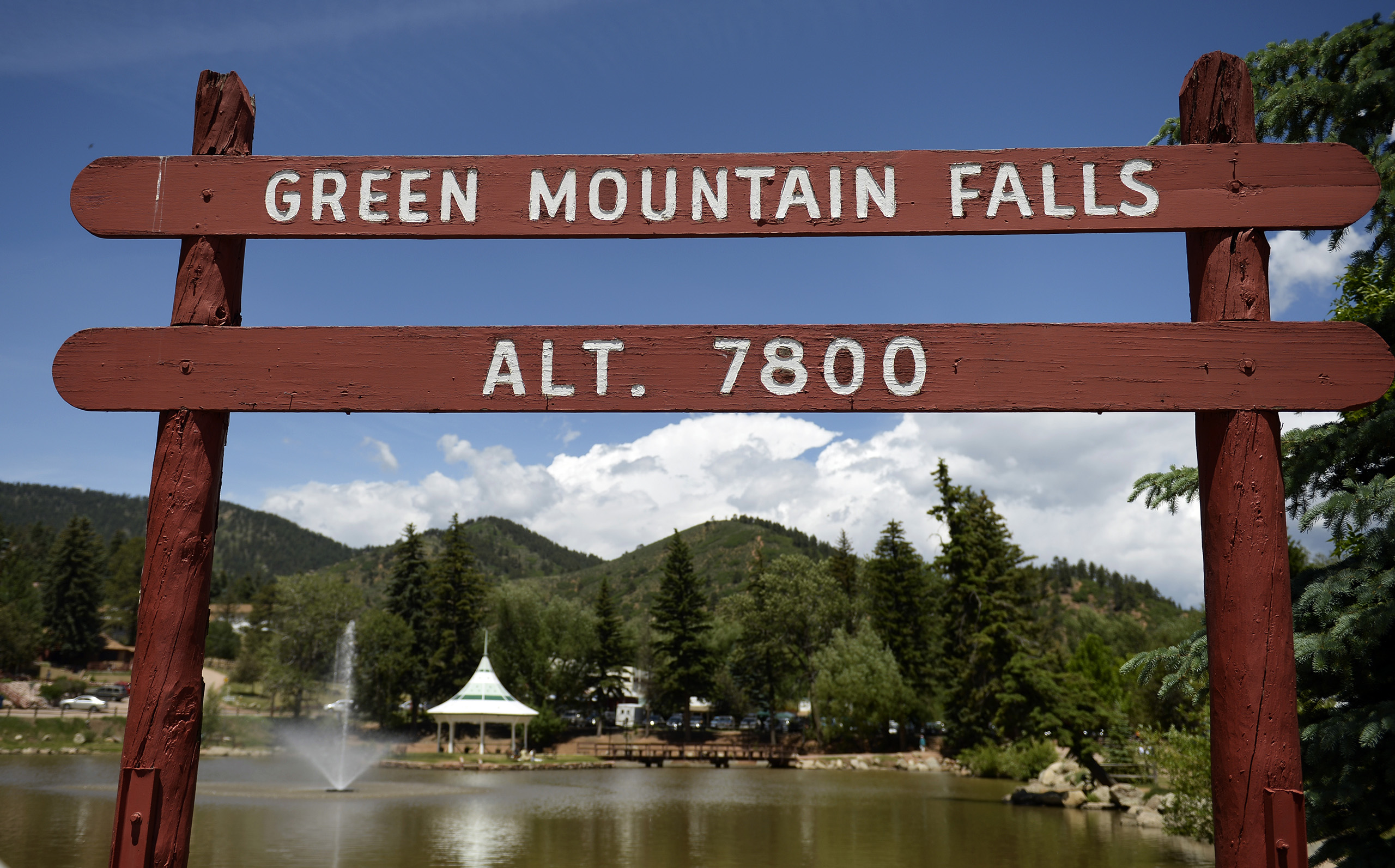 Green Mountain Falls, Colorado, on June 23, 2014.