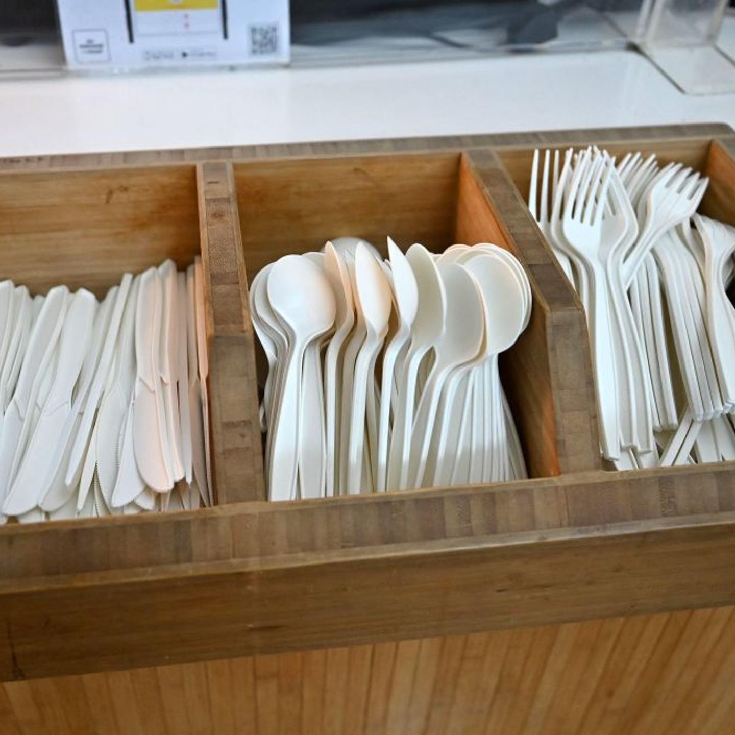 plastic cutlery in Britain