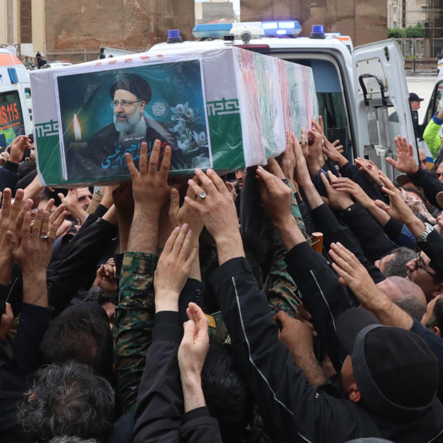 Funeral procession for late Iranian President Raisi in Tabriz