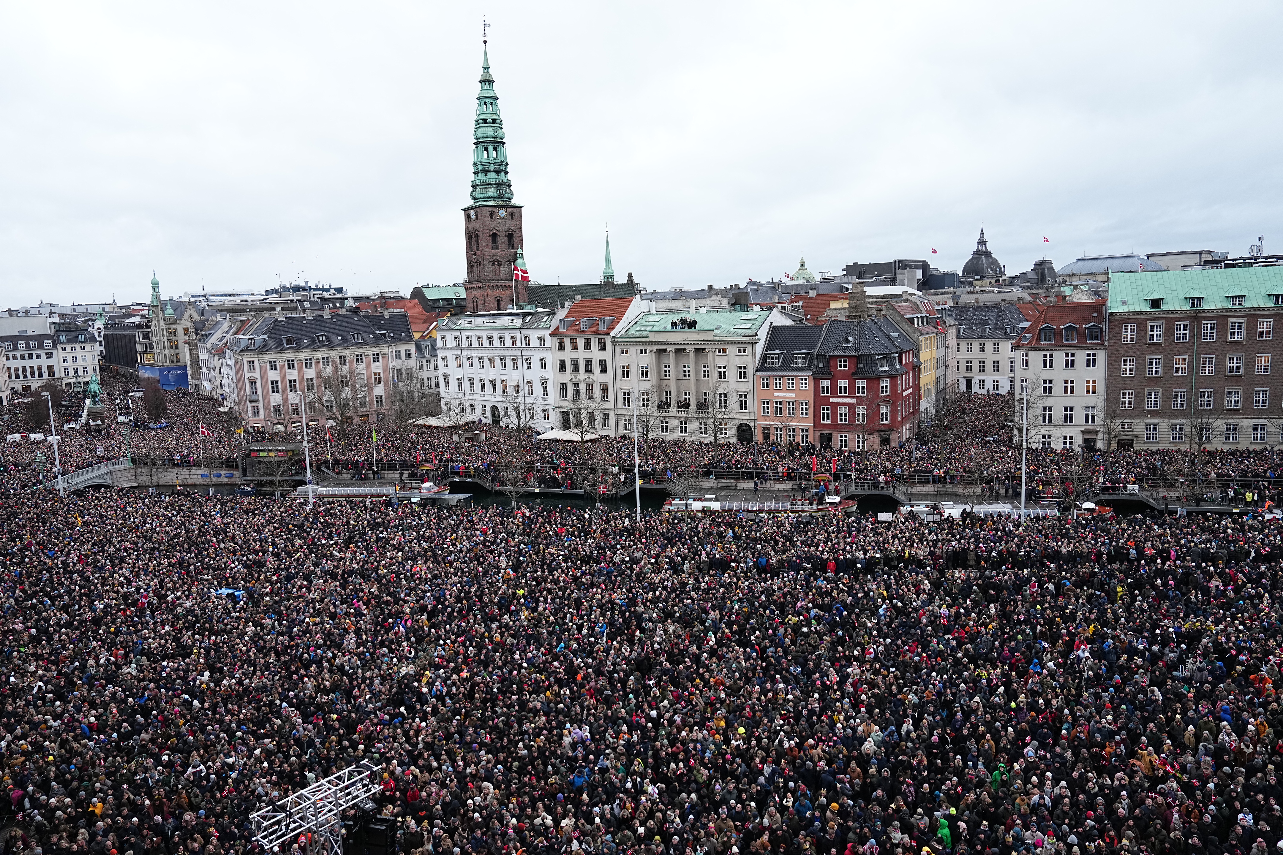 Denmark's King Frederik Takes Throne As Margrethe Abdicates