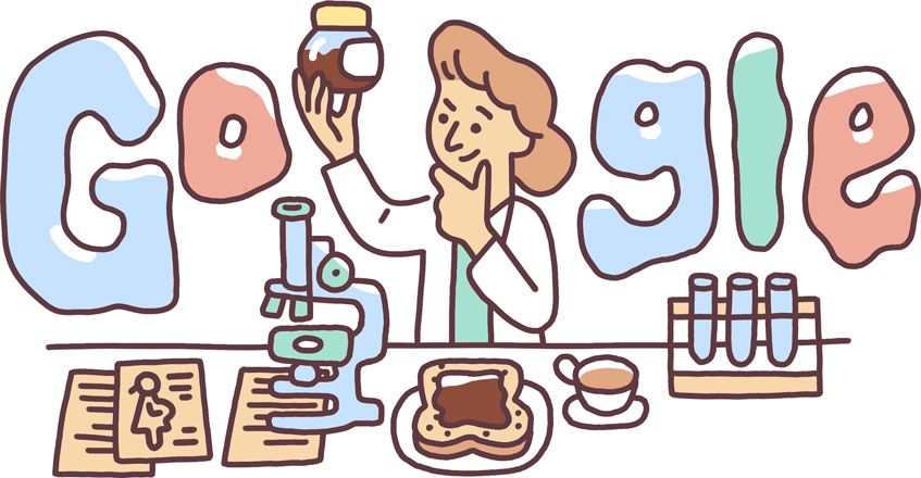The Google Doodle on May 10, 2019 celebrated English scientist Lucy Wills