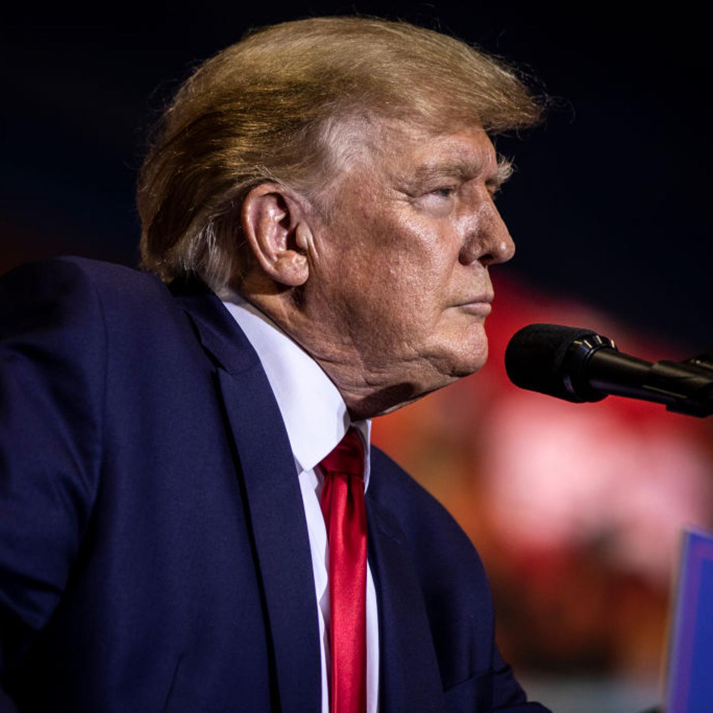 Former President Trump Rallies Supporters In Wyoming