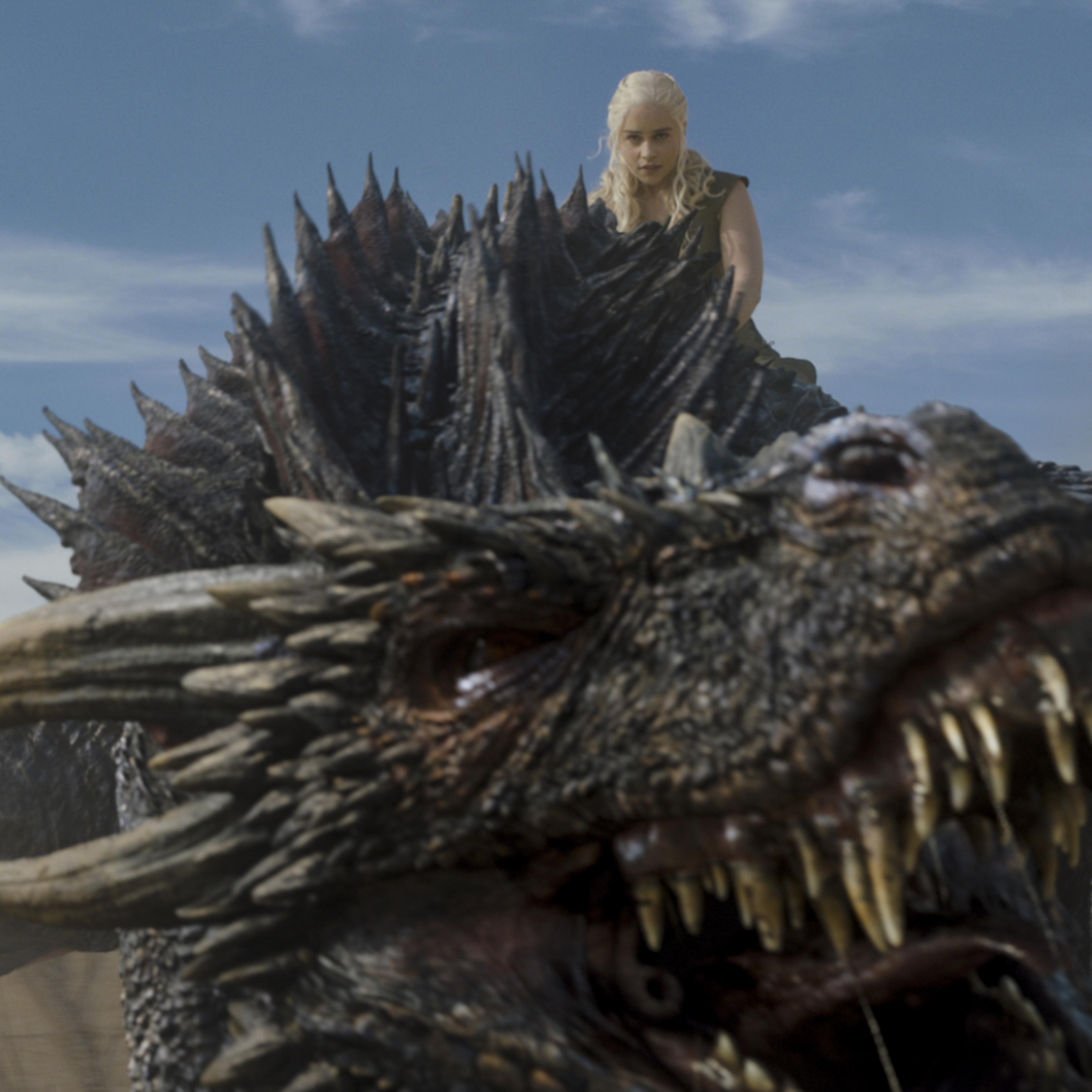 Emilia Clarke as Daenerys Targaryen in <i>Game of Thrones</i>