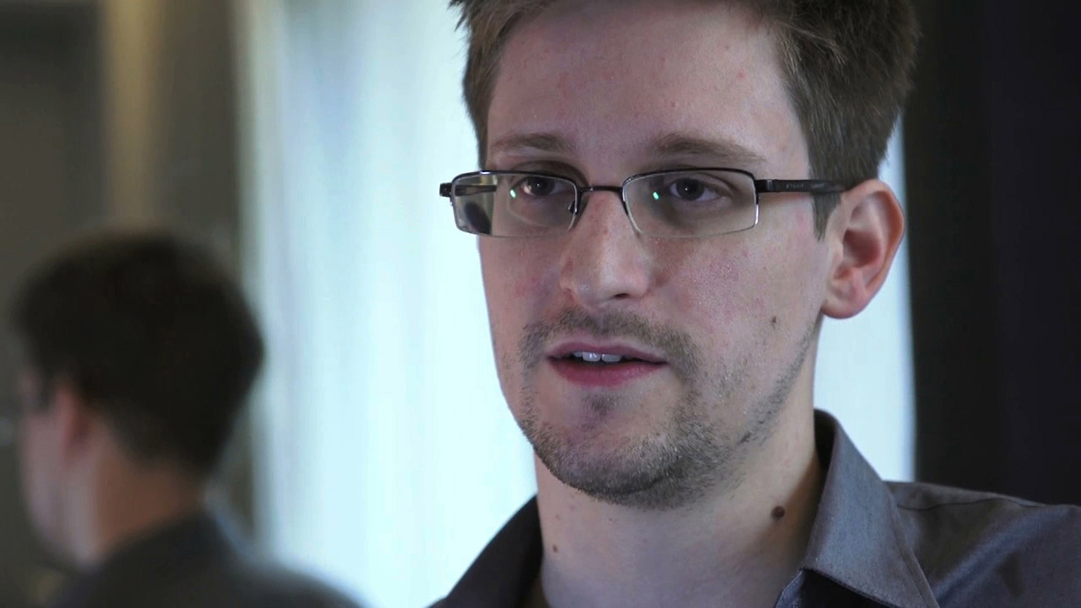 NSA whistleblower Edward Snowden, an analyst with a U.S. defence contractor, is interviewed by The Guardian in his hotel room in Hong Kong