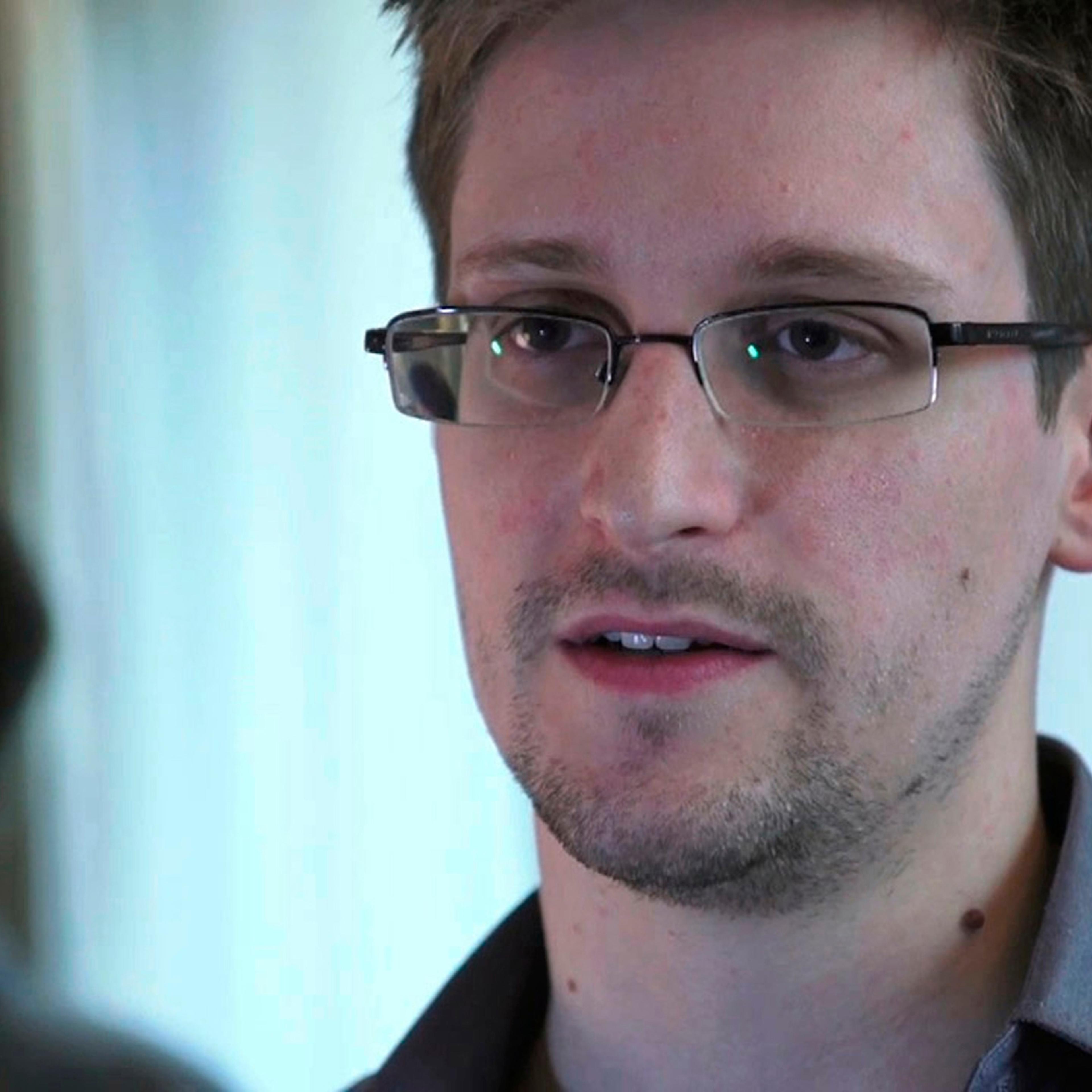 NSA whistleblower Edward Snowden, an analyst with a U.S. defence contractor, is interviewed by The Guardian in his hotel room in Hong Kong