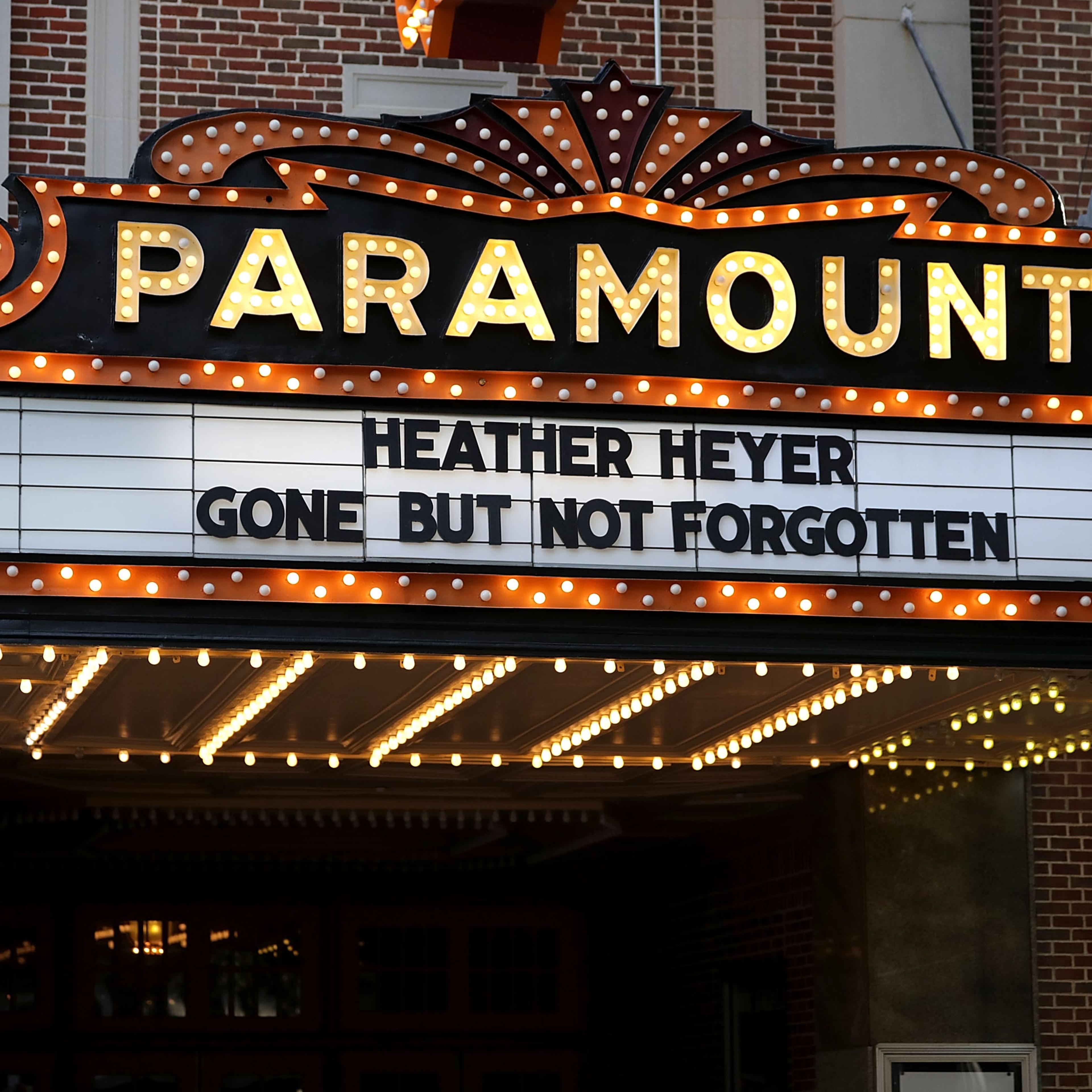 Memorial Held In Charlottesville For Heather Heyer, Victim Of Car Ramming Incident During Protest After White Supremacists' Rally